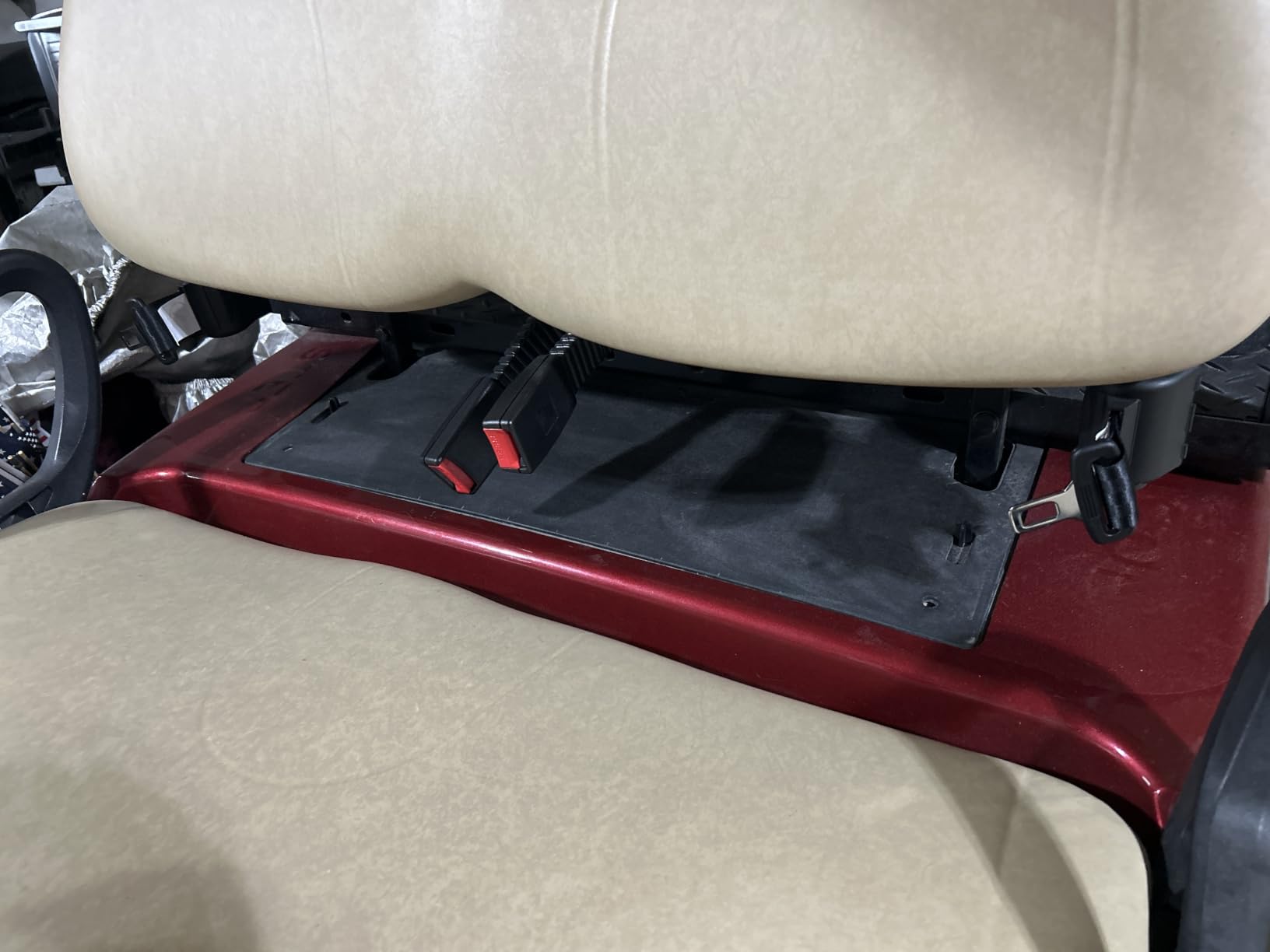 10L0L 4 Passenger (2+2) Golf Cart Seat Belt Kit for EZGO, Yamaha, Club Car, Fits Front Rear Seat, with Bracket customer photo 1