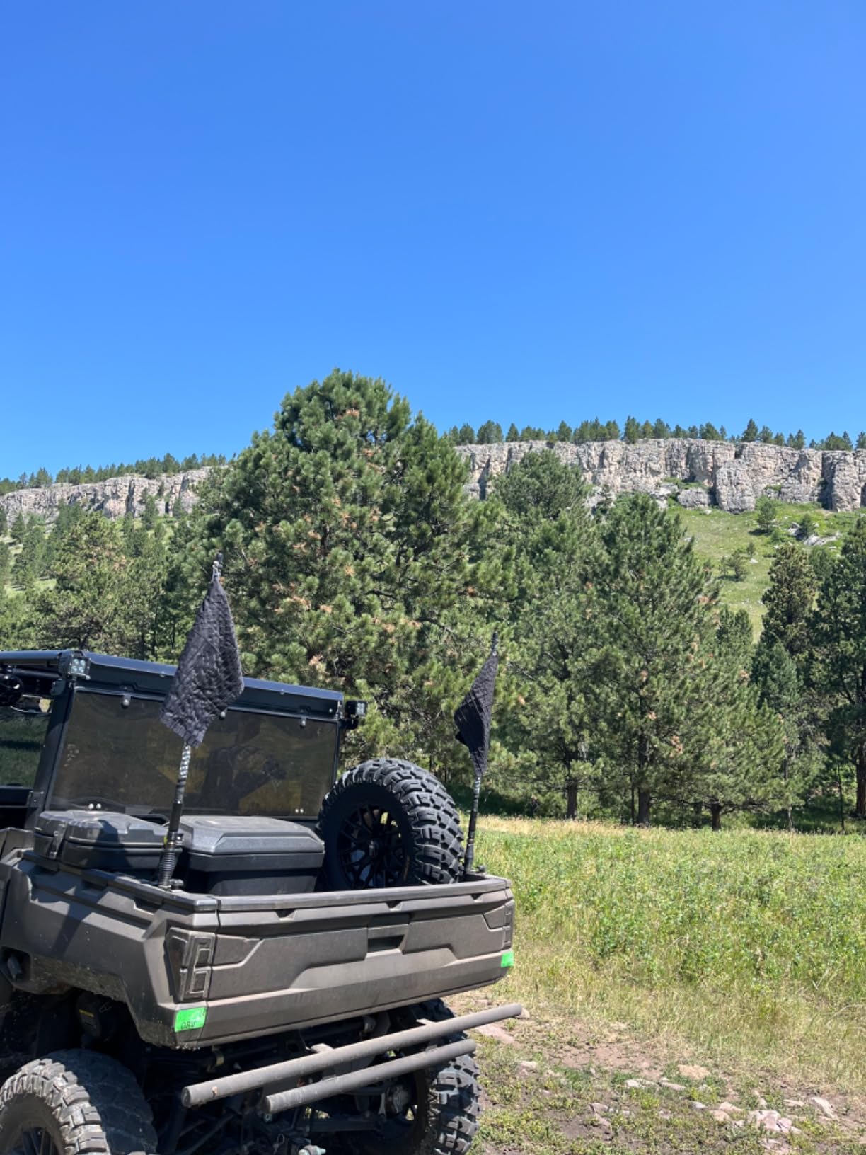 KEMIMOTO UTV Bed Storage Box 5.5GAL Compatible with Polaris Ranger General | 21L Black Bed Toolbox, Low-Density Polyethylene Cargo Box, Compatible with Ranger 1000/XP 900 570 500 2016-2026 customer photo 1