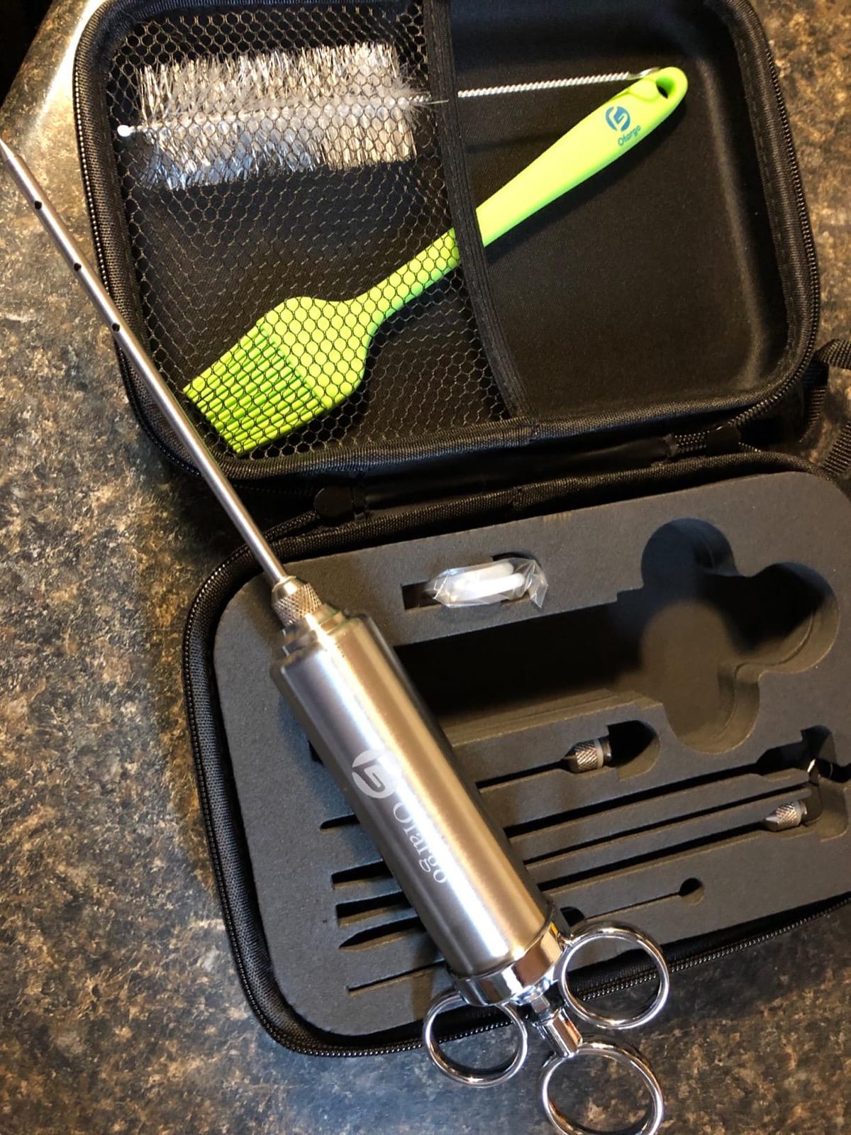 Meat Injector, Marinade Turkey Injector Syringe for BBQ Grilling customer photo 1