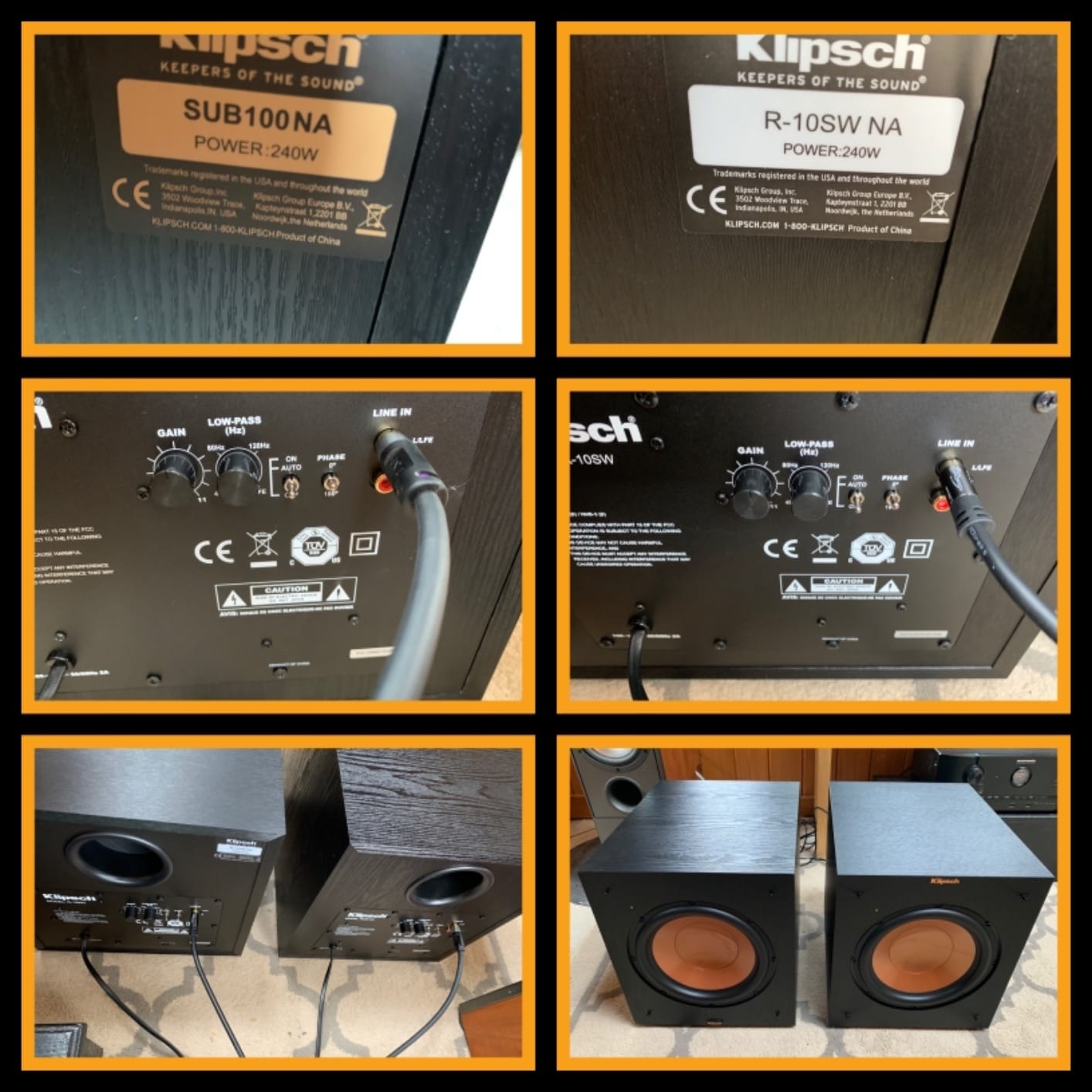 Klipsch Synergy Black Label Sub-100 10