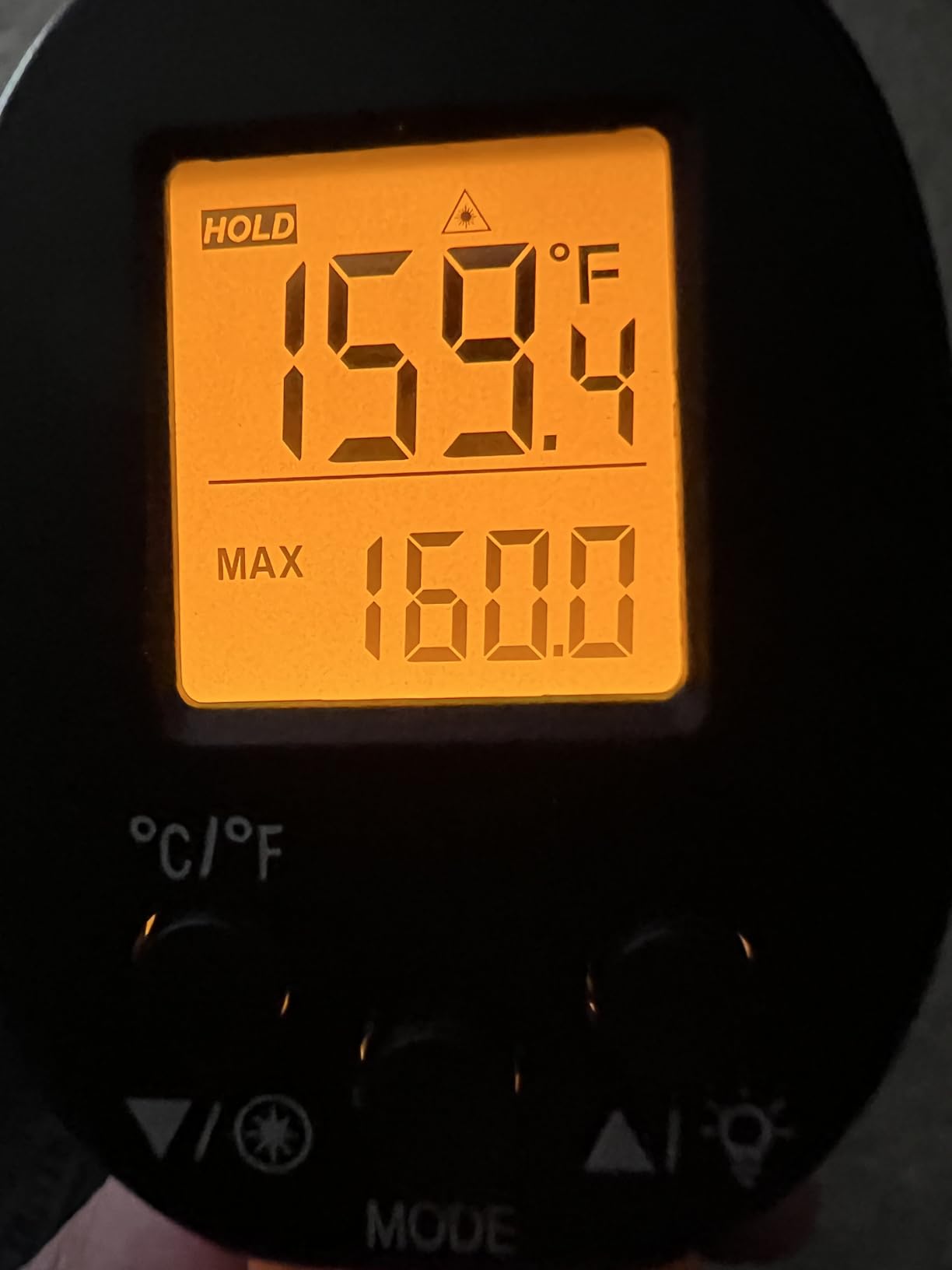 TempPro TempScan Infrared Thermometer Gun for Pizza Oven Griddle HVAC | Temperature Gun with Adjustable Emissivity, Infrared Thermometer for Cooking BBQ Meat Engine, Temp Gun with -58~1022°F customer photo 2