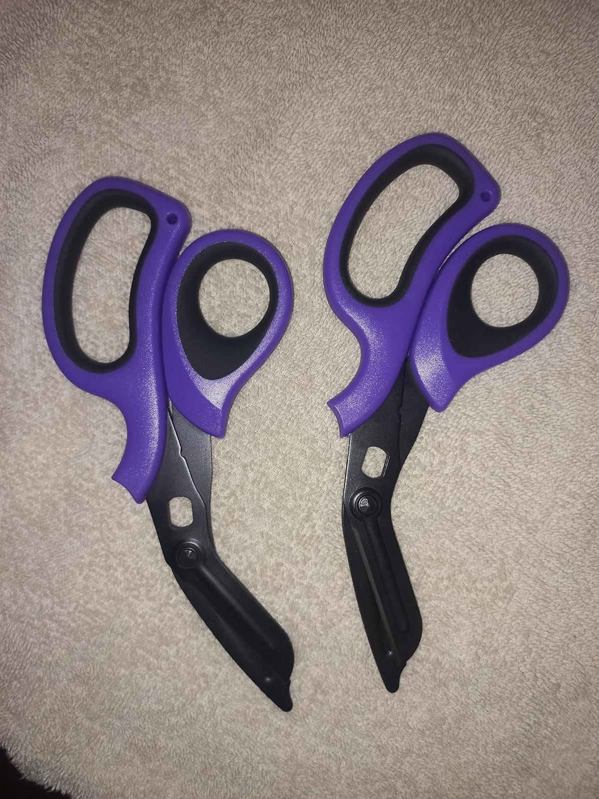 MEUUT Medical Scissors 2-Pack Trauma Shears for Nurses All Purpose Scissors | Patented Bandage Scissors,7.8