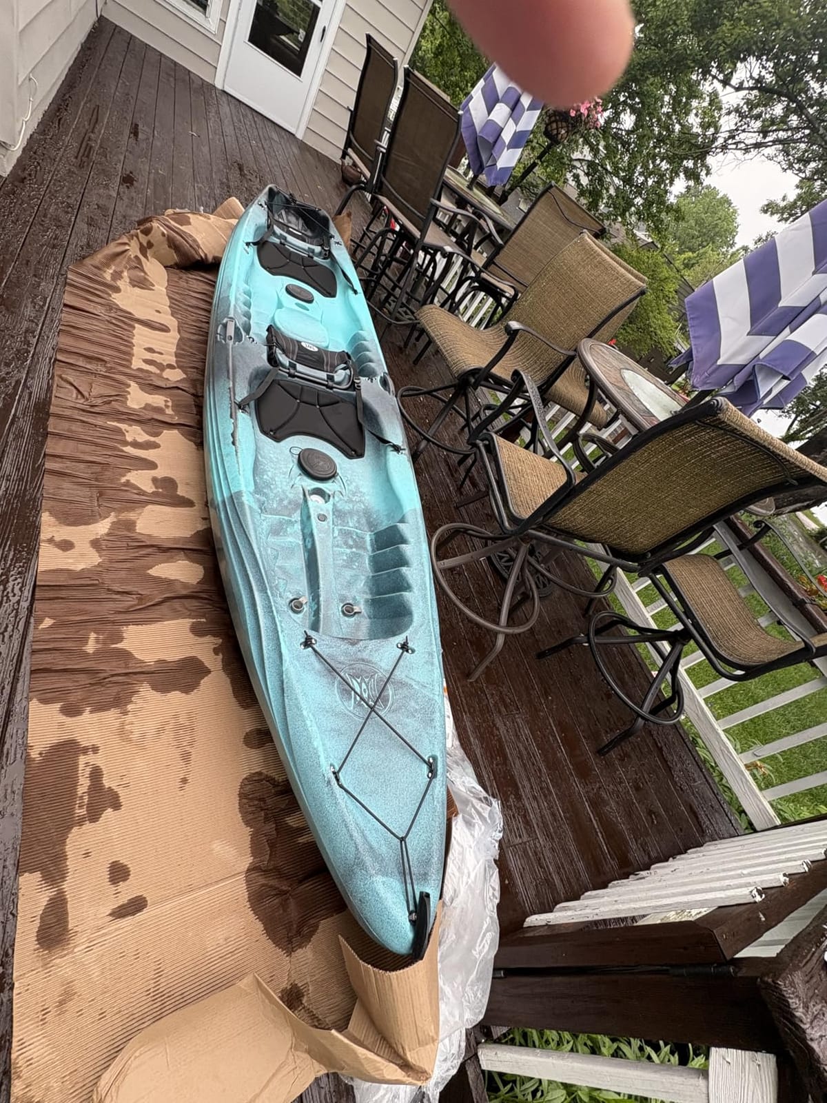 Perception Tribe 13.5 Sit on Top Tandem Kayak for All-Around Fun Large Rear Storage with Tie Downs customer photo 1
