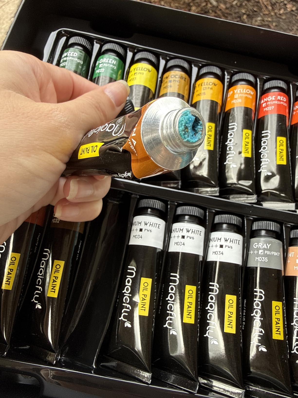 Magicfly Oil Paint, 40pcs (18ml/0.6oz) Oil Paint Set customer photo 2