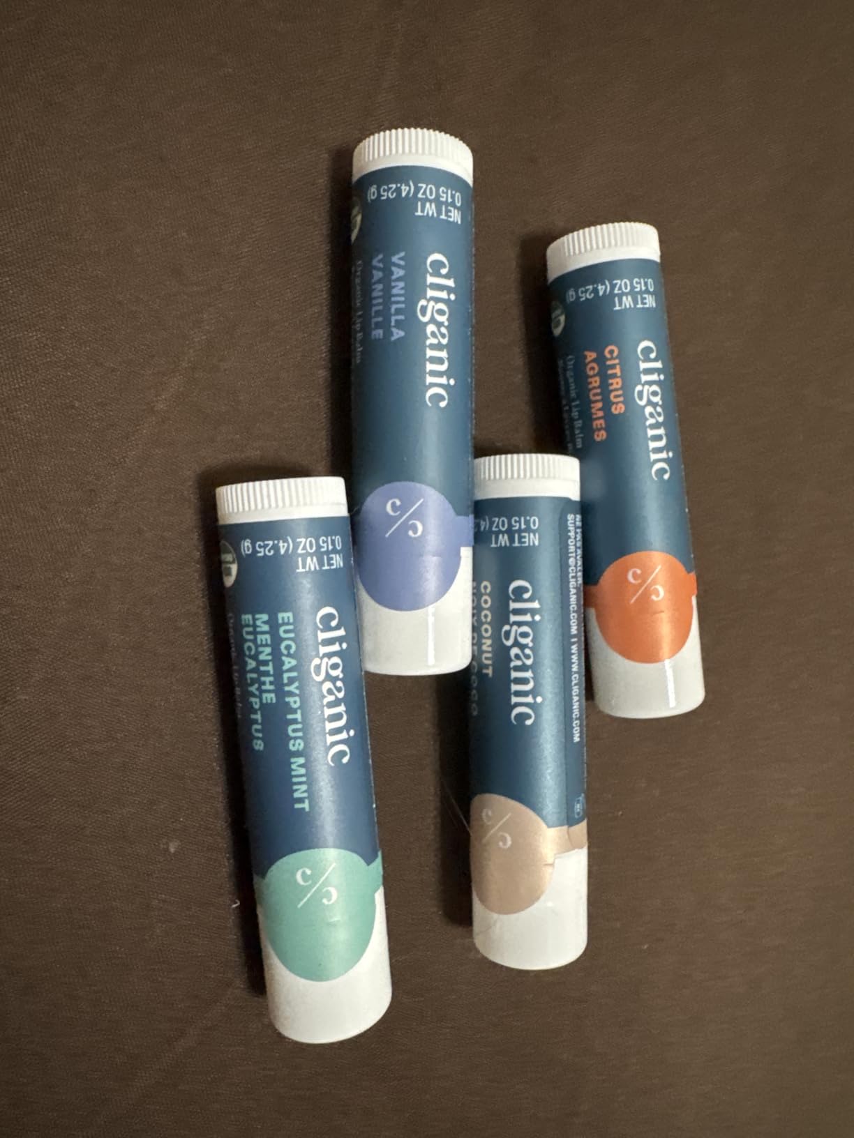 Cliganic Organic Lip Balm Set, 6 Flavors, 100% Natural for Dry Cracked Lips, Gift for Men & Women customer photo 1