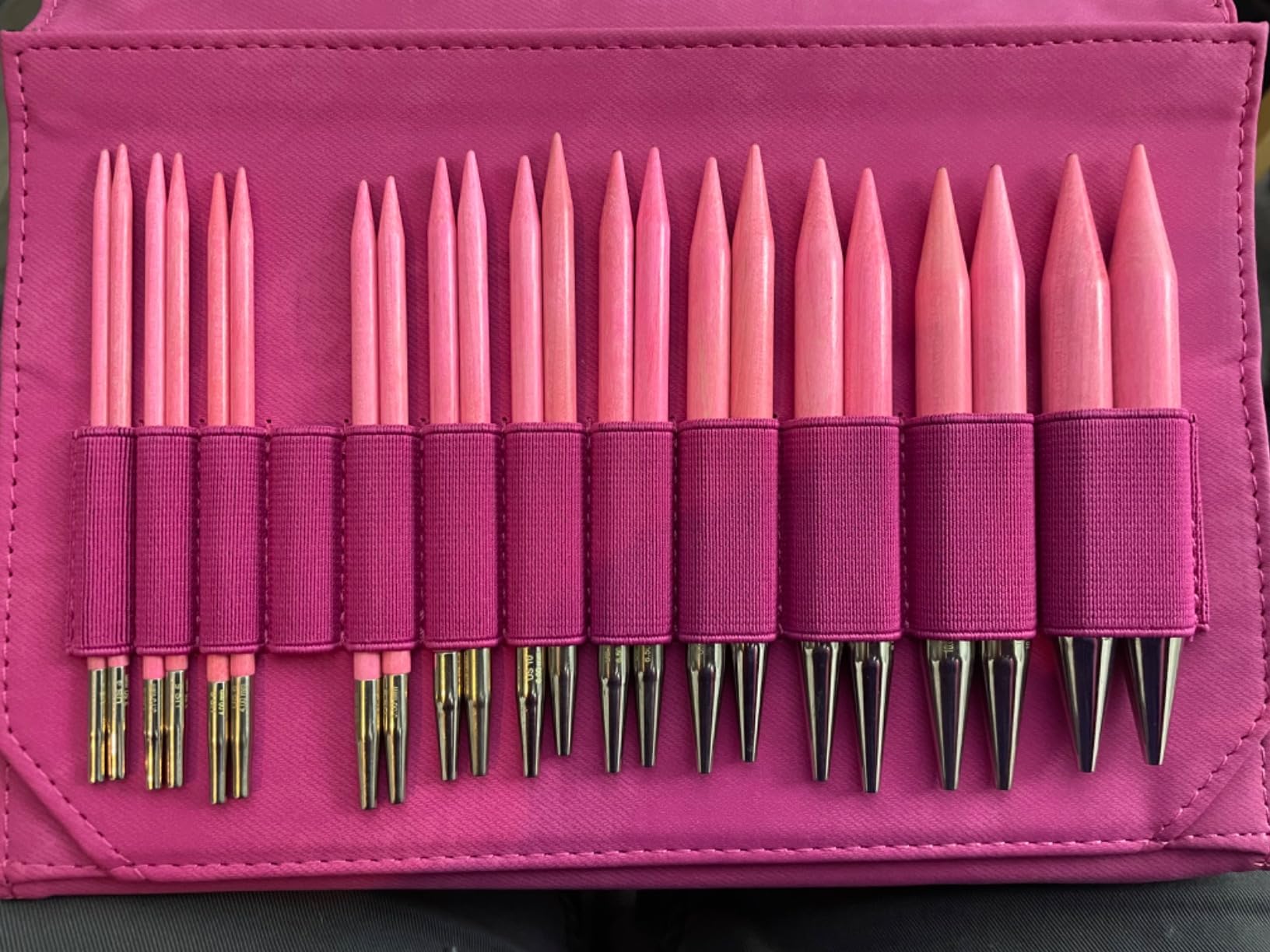 Lykke Driftwood 5-inch Interchangeable Circular Knitting Needle Set | Complete US 4-17 Grey Case, Semi-Sharp Tips, Smooth Joins, Swivel Cables, Project Bag customer photo 2