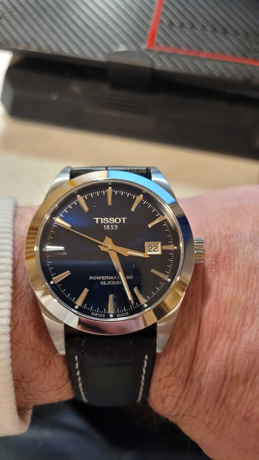 Tissot Mens Gentleman Stainless Steel Dress Watch customer photo 1