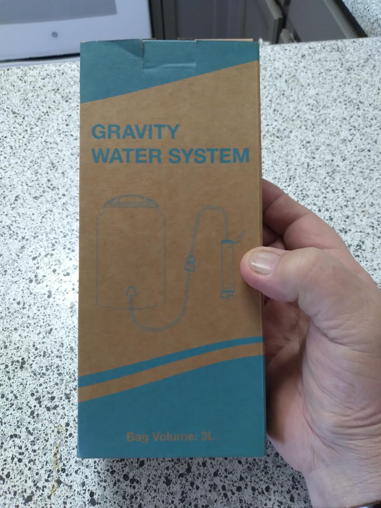 SimPure Portable Gravity-Fed Water Filter with 3L Bag customer photo 1