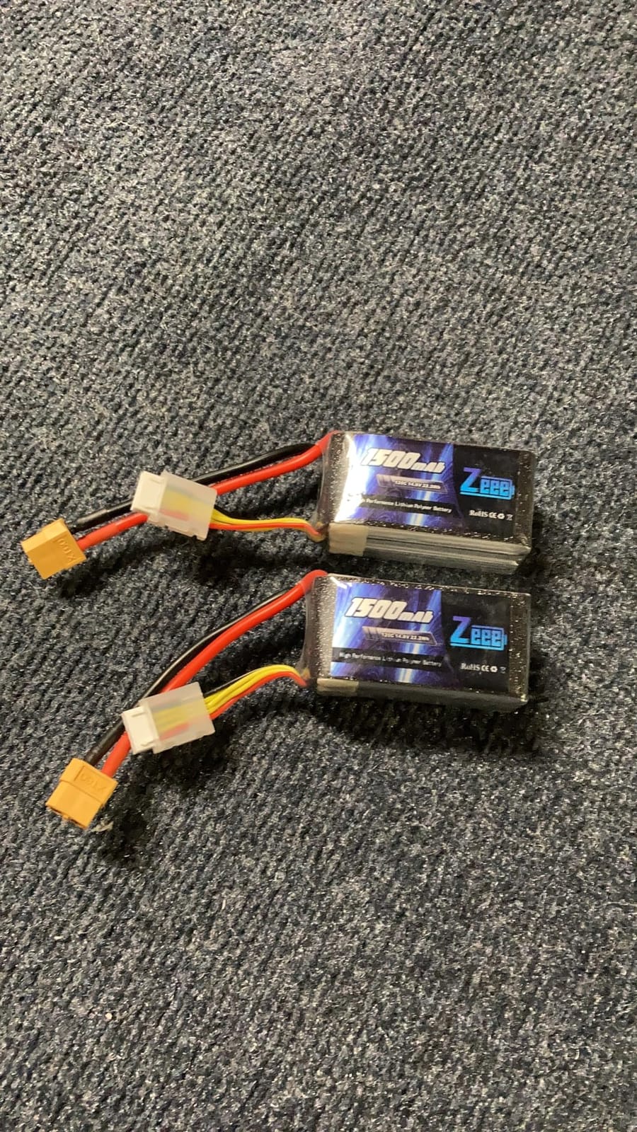 Zeee 4S Lipo Battery 1500mAh 14.8V 120C Graphene Battery with XT60 Plug for FPV Drone Quadcopter Helicopter Airplane RC Boat RC Car RC Models(2 Pack) customer photo 2