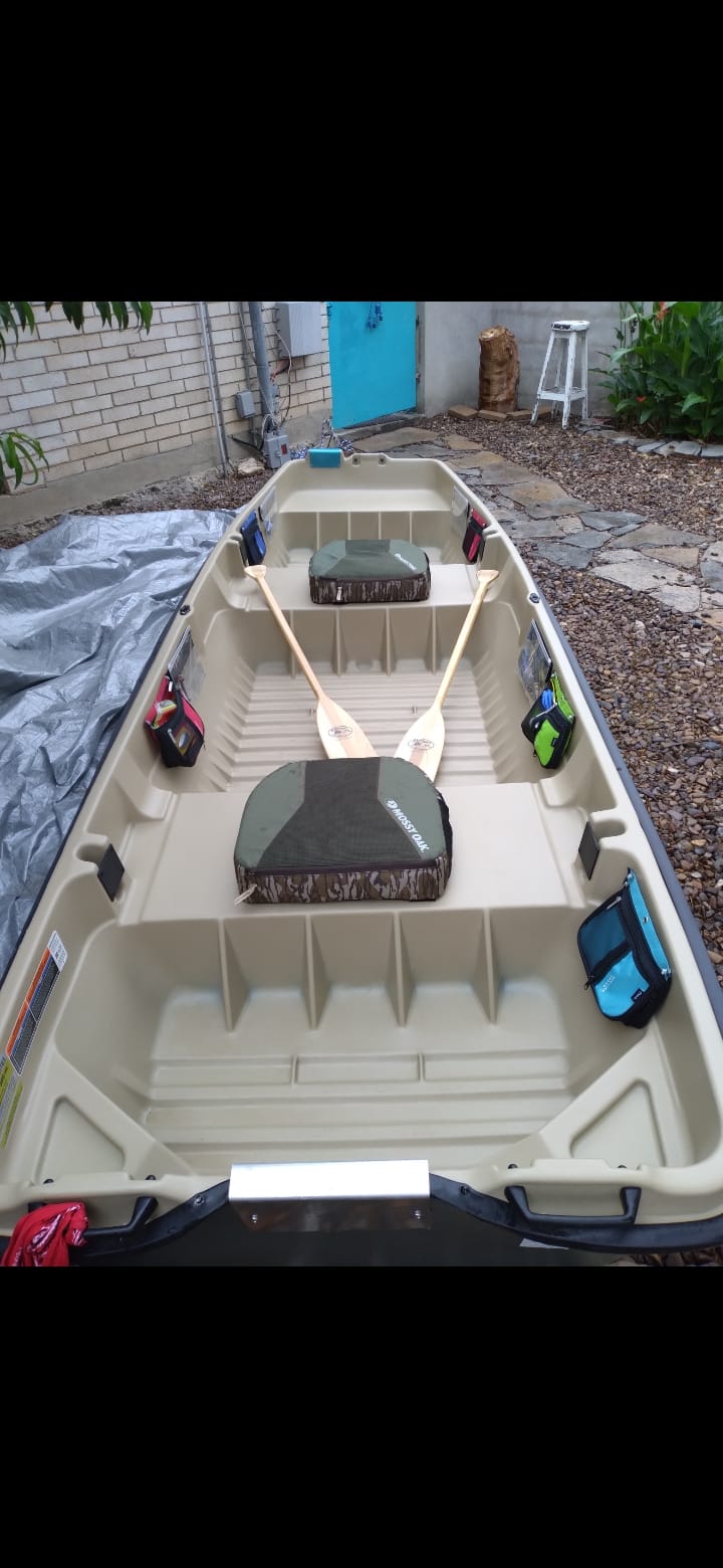 Pelican - Boat Intruder 12 - Jon Fishing Boat - 12 ft. - Great for Hunting/Fishing, Khaki/Beige customer photo 1
