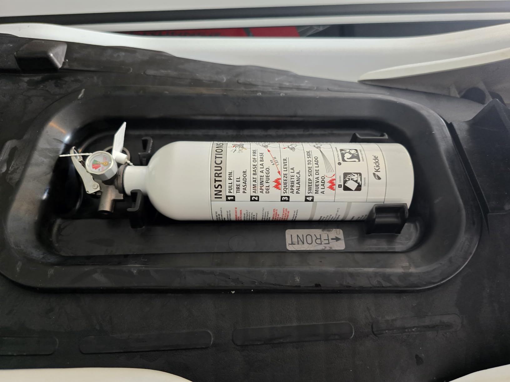 Kidde Mariner PWC Fire Extinguisher for Jet Skis, 5-B:C, KD57W-5BC | Coast Guard Approved for Personal Watercraft customer photo 1
