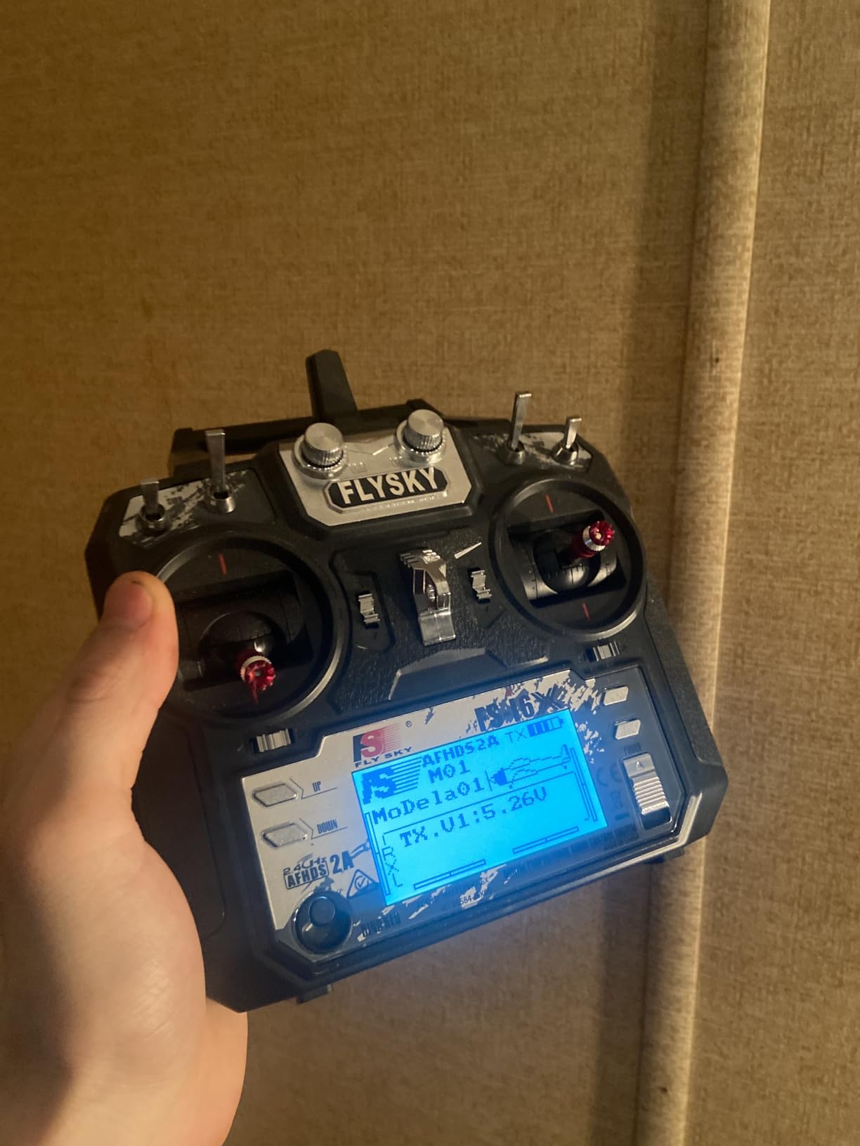 FLYSKY FS-i6X 6-10CH(Def.6) Transmitter and FS-iA6B Receiver for RC Models | 6-10 Channels (default 6) 2.4GHz AFHDS2A Radio System for RC Fixed Wing Quadcopter Car & Boat (Mode_2) customer photo 2