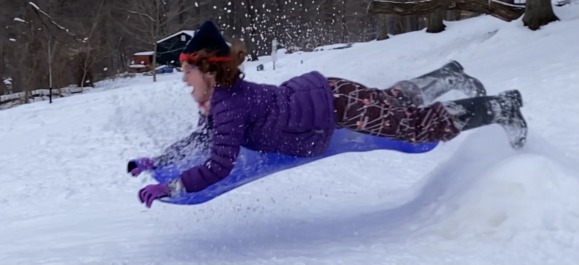 Topwon Winter Snow Sled for Kids and Adults, High Speed Snow Sledding Equipment customer photo 1