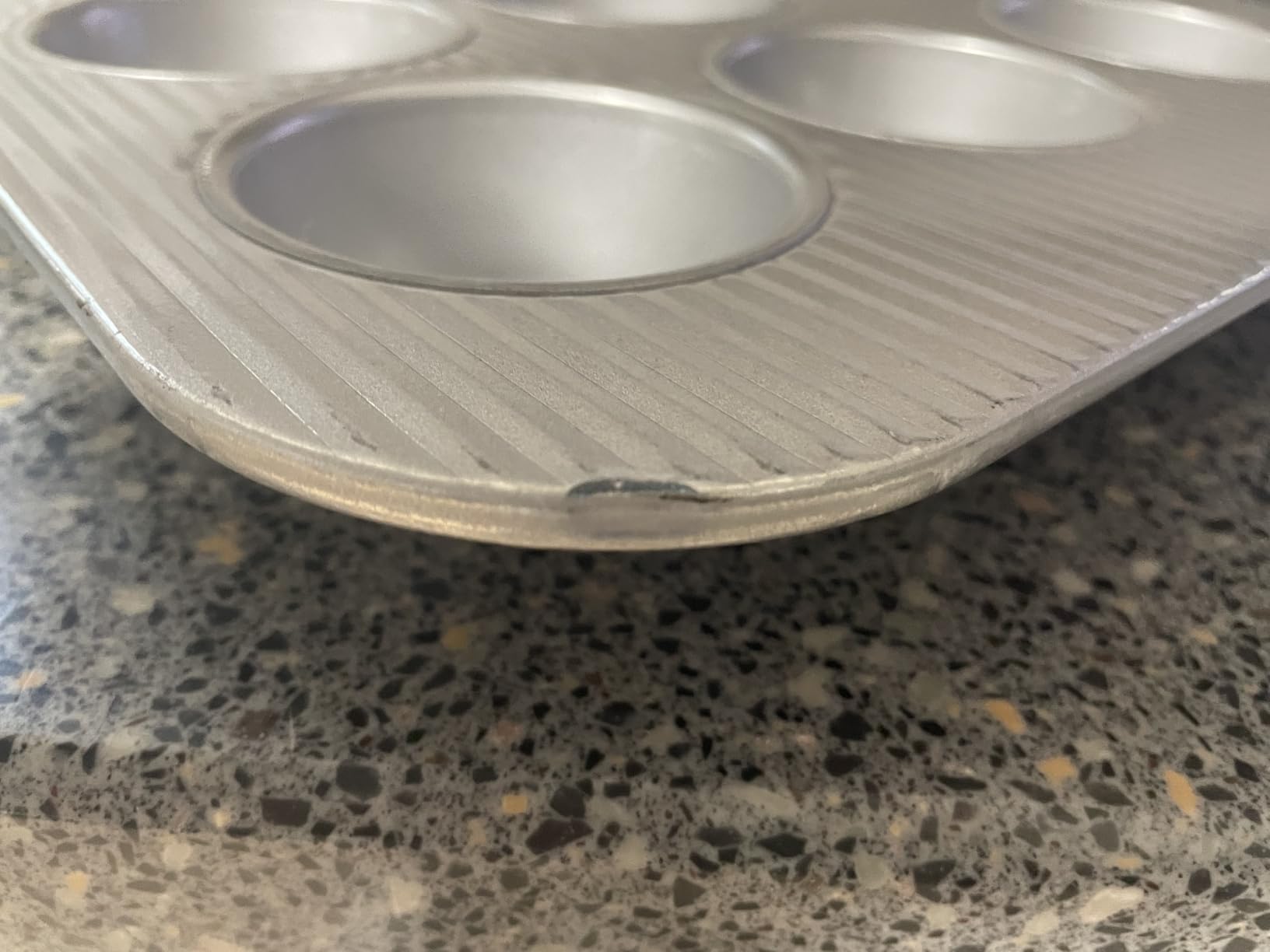 USA Pan Bakeware Muffin Pan, 12-Well, Set of 2, Aluminized Steel customer photo 1