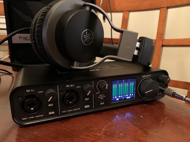 Motu M4 4x4 USB-C Audio Interface customer photo 2