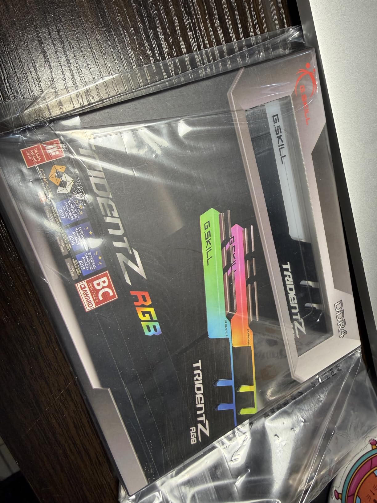 G.SKILL Trident Z RGB Series DDR4 RAM (XMP) 32GB (2x16GB) 3600MT/s CL18-22-22-42 1.35V Intel AMD Desktop Computer Memory U-DIMM customer photo 2