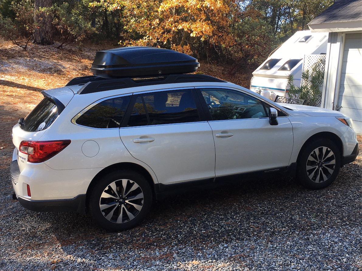Auto Dynasty Hard Shell Roof Top Mount Cargo Carrier Travel Luggage Box, 53