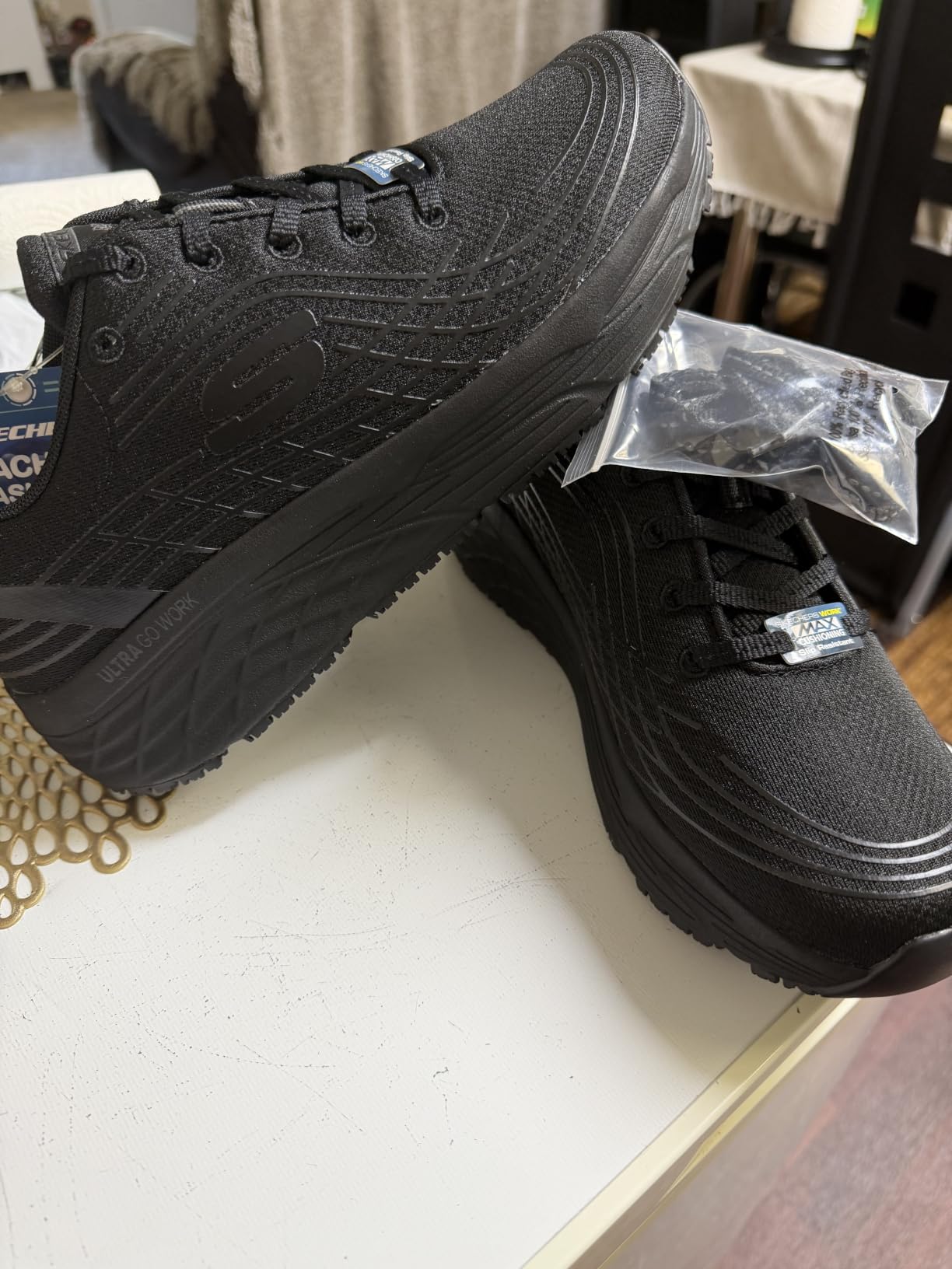 Skechers Women's Max Cushioning Elite SR Sneakers | Work, Slip Resistant, Relaxed Fit, Max Cushioning, Air-Cooled Memory Foam customer photo 1