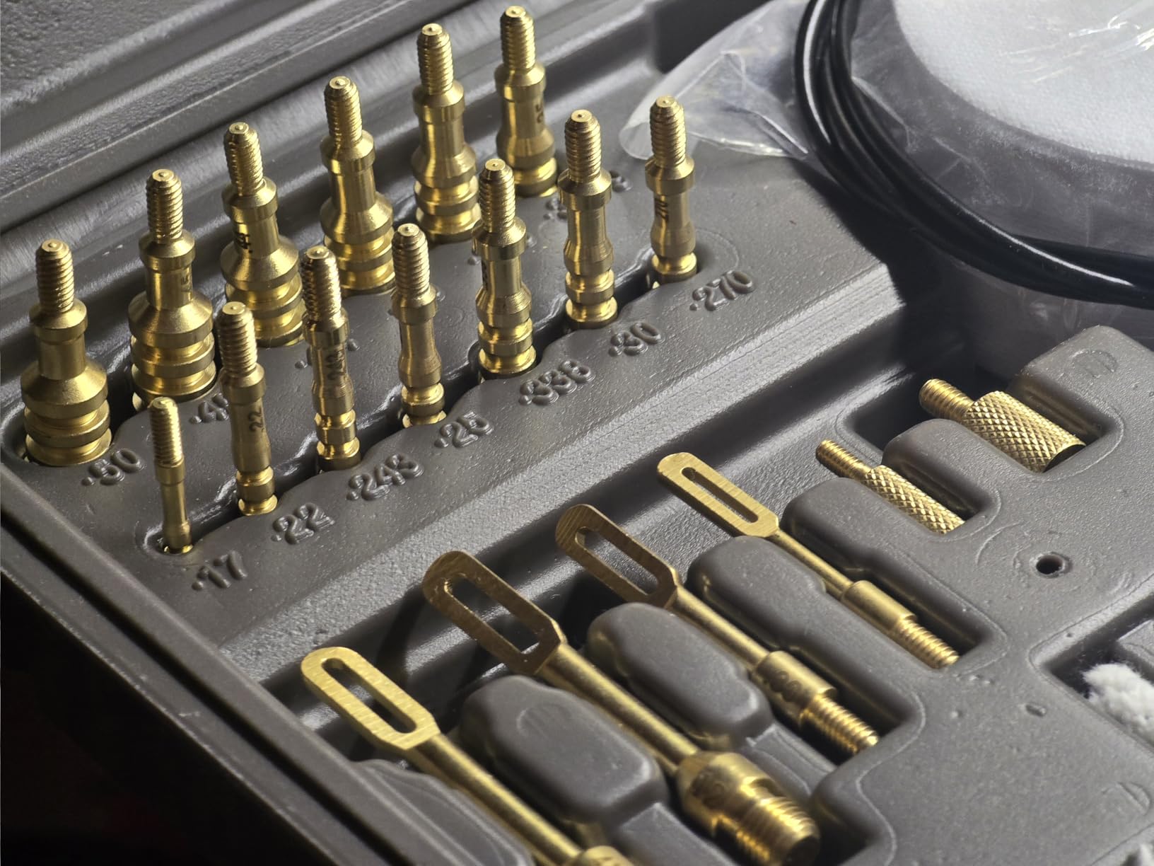 GLORYFIRE Elite Universal Gun Cleaning Kit with Reinforced Rods | All-Brass Brushes and Jags, Reinforced and Lengthened Rods for all Caliber, Cotton Mops, Wire Rope for Hunting and Shooting customer photo 2