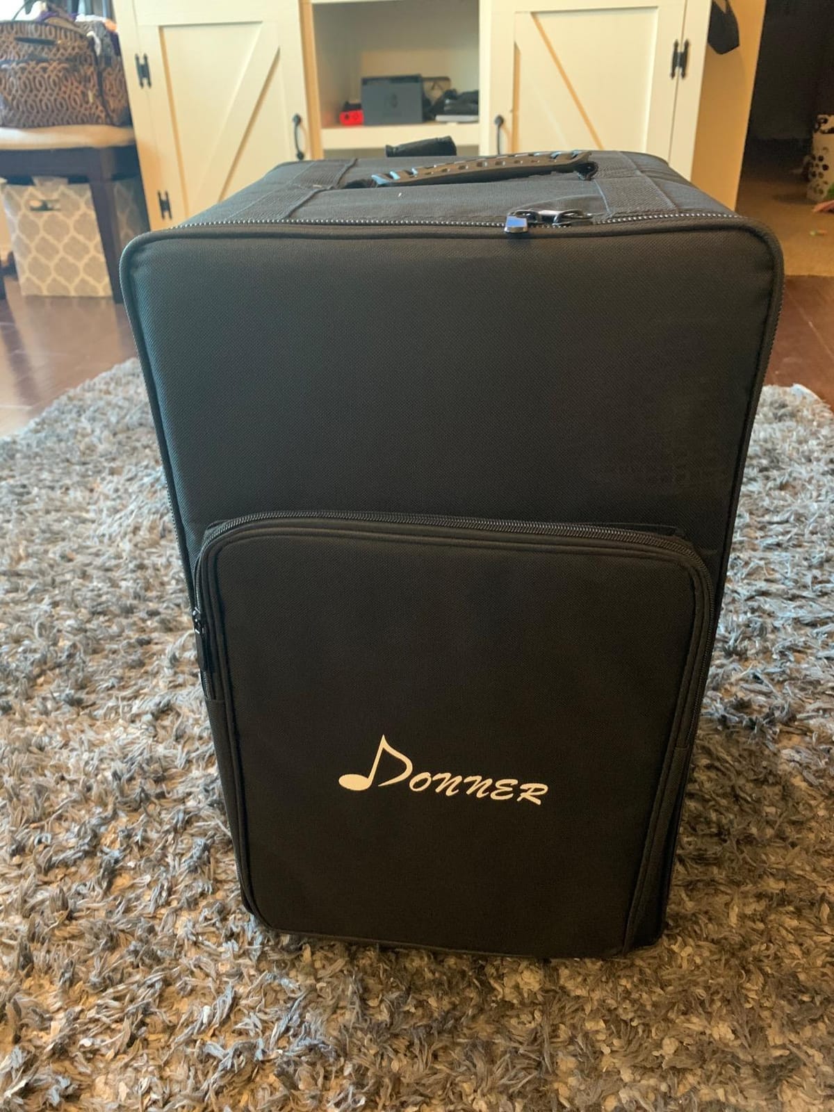 Donner Cajon Box Drum Full Size, Percussion Instrument Gifts for Adults Teens, Hand Crafted Birchwood Beat Box, Jam Cajon Drum Box, Portable with Adjustable Straps Travel Backpack customer photo 2