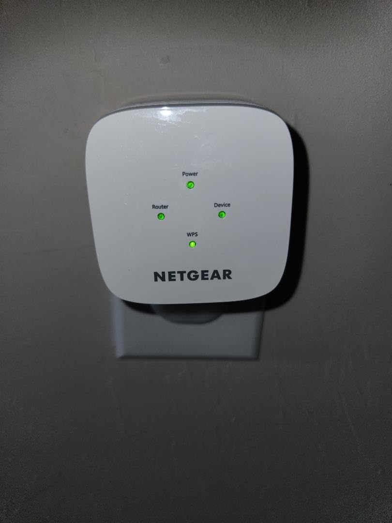 NETGEAR WiFi Mesh Range Extender (EX5000) - Covers up to 1,000 sq.ft. and 15 Devices with AC1200 Dual Band Wireless Signal Booster & Repeater (up to 1200 Mbps Speed) - Compact Wall Plug Design customer photo 1