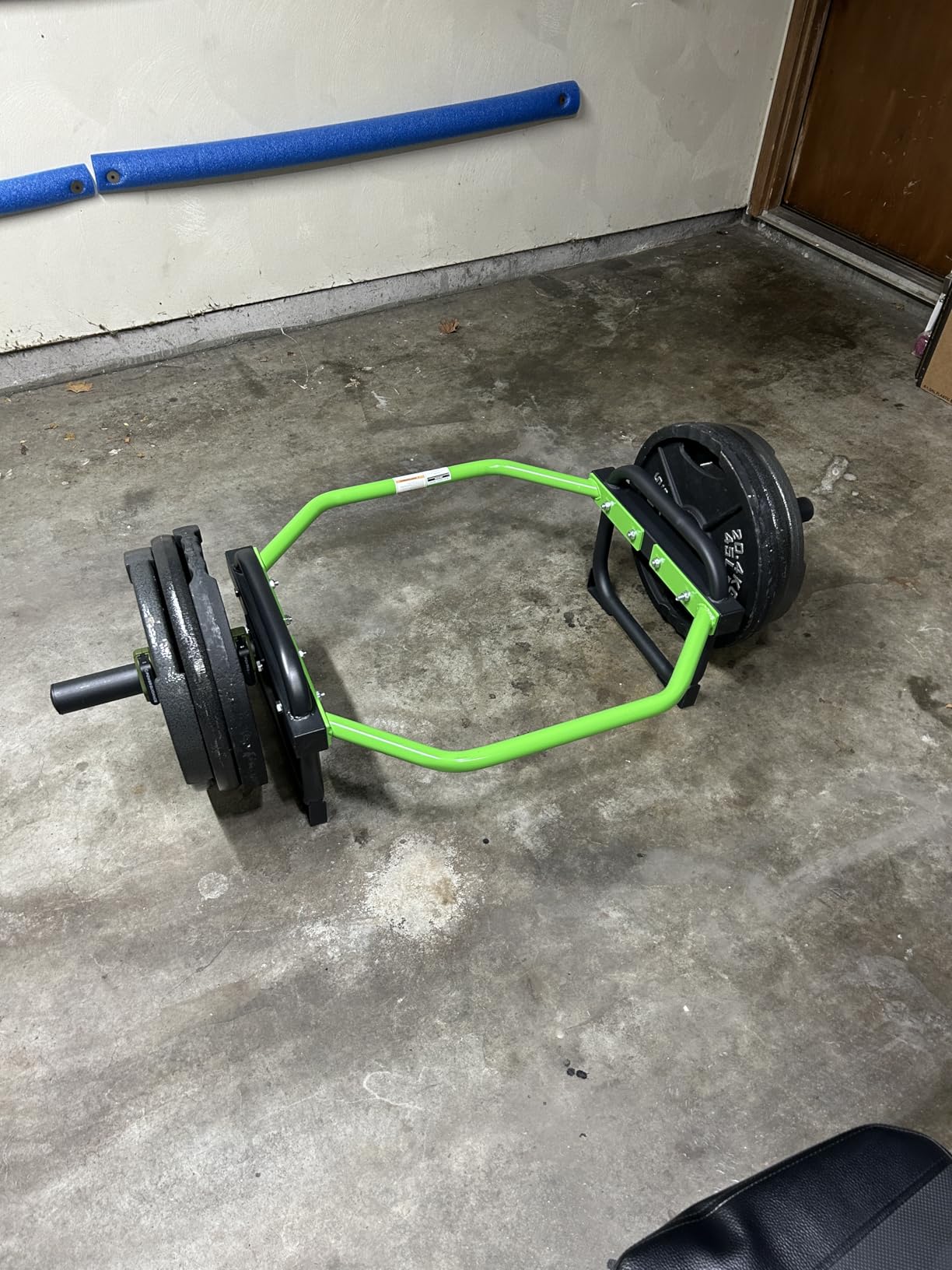 CAP Olympic Trap & Shrug Bar with Elevated Grip, 500-Lb Capacity customer photo 2