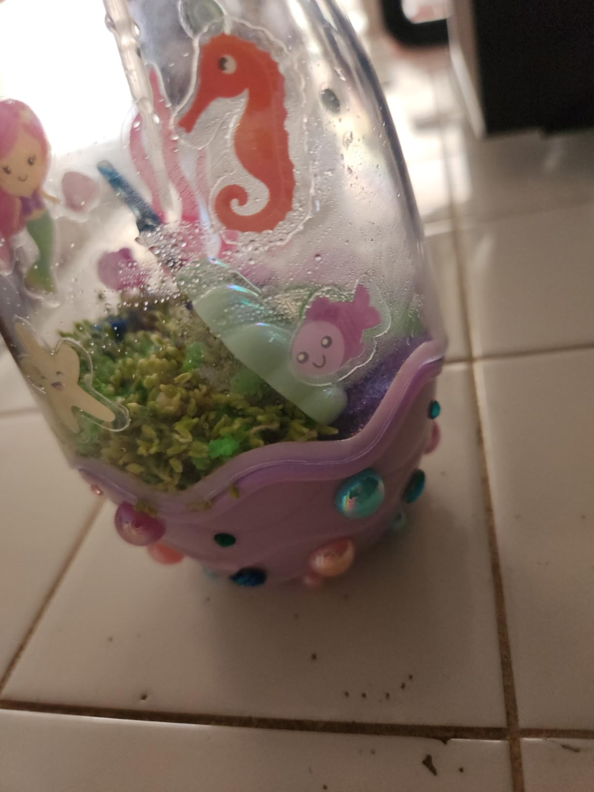 Creativity for Kids Mini Garden: Mermaid Terrarium Kit - Mermaid Gifts for Girls, Crafts and Toys, Stocking Stuffers for Kids (Ages 6+) customer photo 1