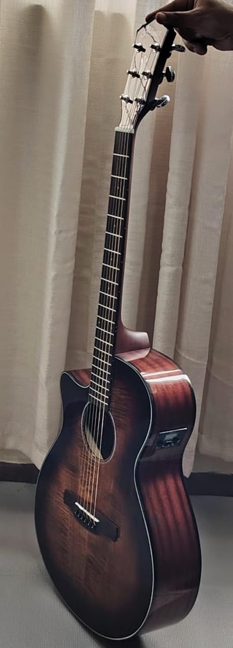 Ibanez AEG70 Acoustic-Electric Guitar - Transparent Charcoal Burst High Gloss customer photo 1