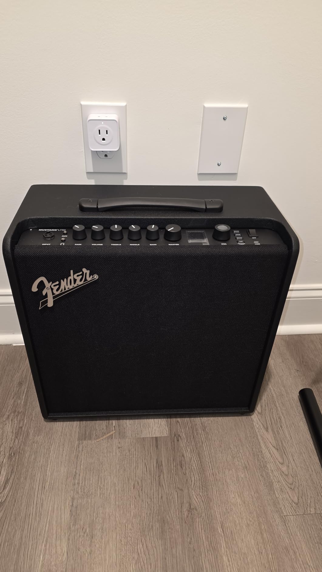 Fender Mustang LT50 Guitar Amp, 50 Watts, with 2-Year Warranty 30 Preset Effects with USB Audio Interface for Recording, Black | 1x12 Fender Speaker, USB Audio and Firmware, 60 Presets, 20 Amp Models, 2-Yr Warranty customer photo 1