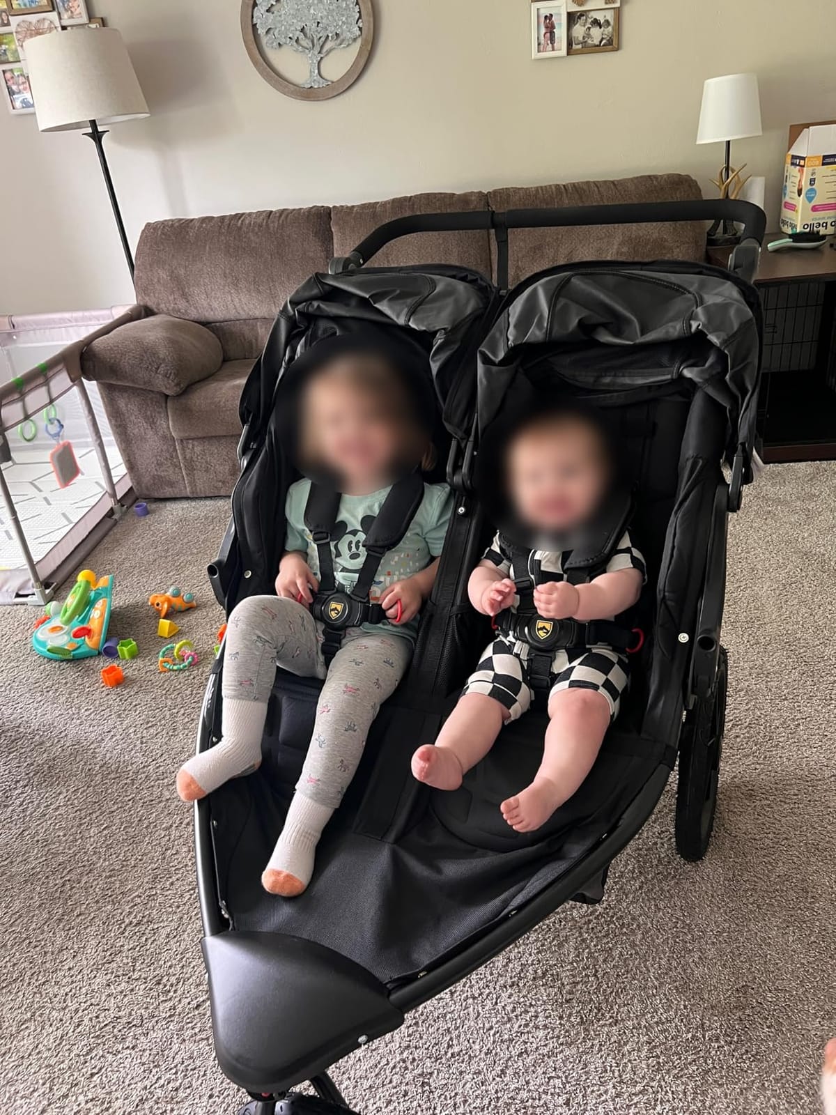 BOB Gear Revolution Flex 3.0 Duallie Jogging Stroller - Graphite Black customer photo 2