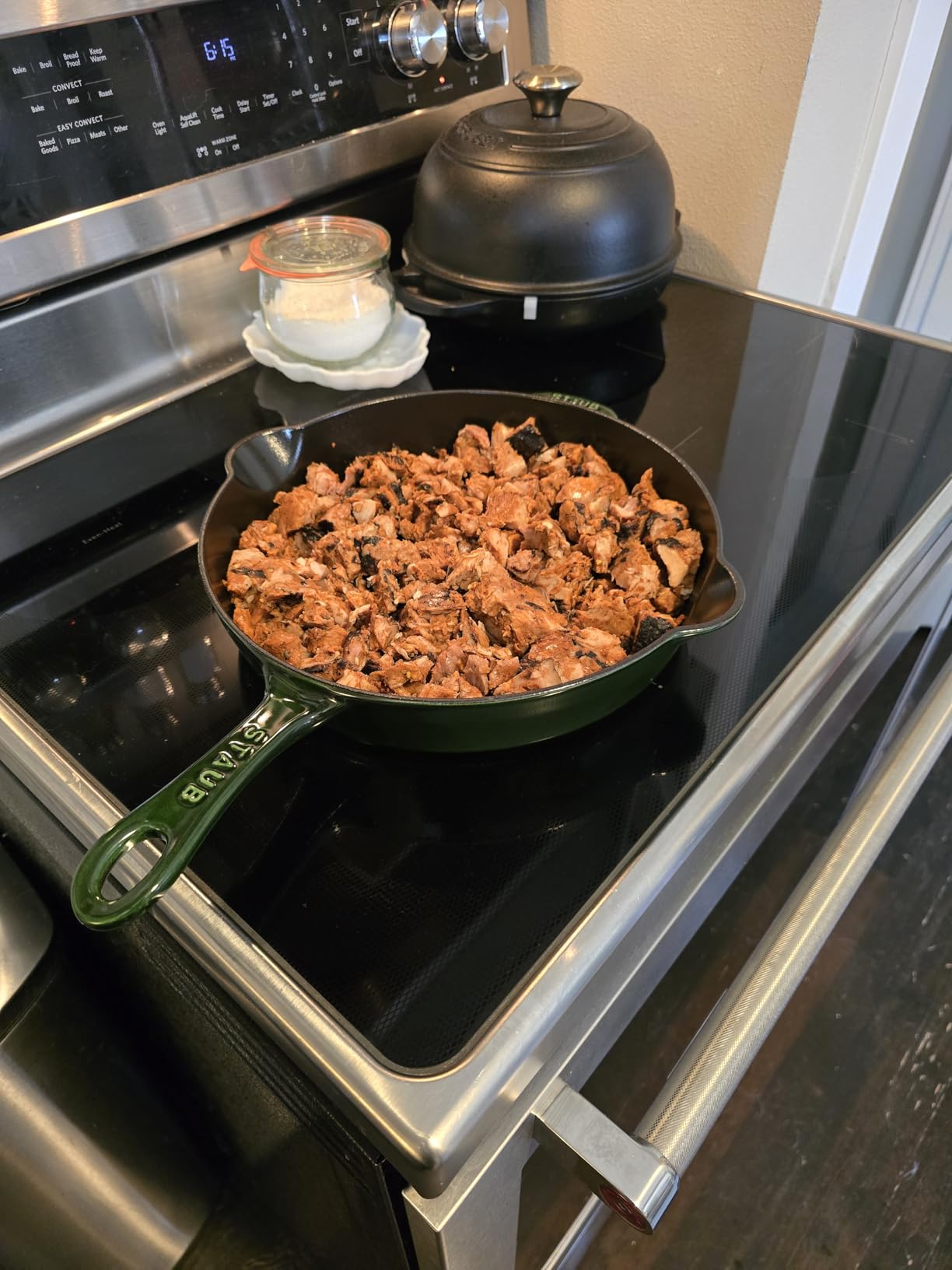 Staub Cast Iron 11-inch Traditional Skillet - Cherry customer photo 2
