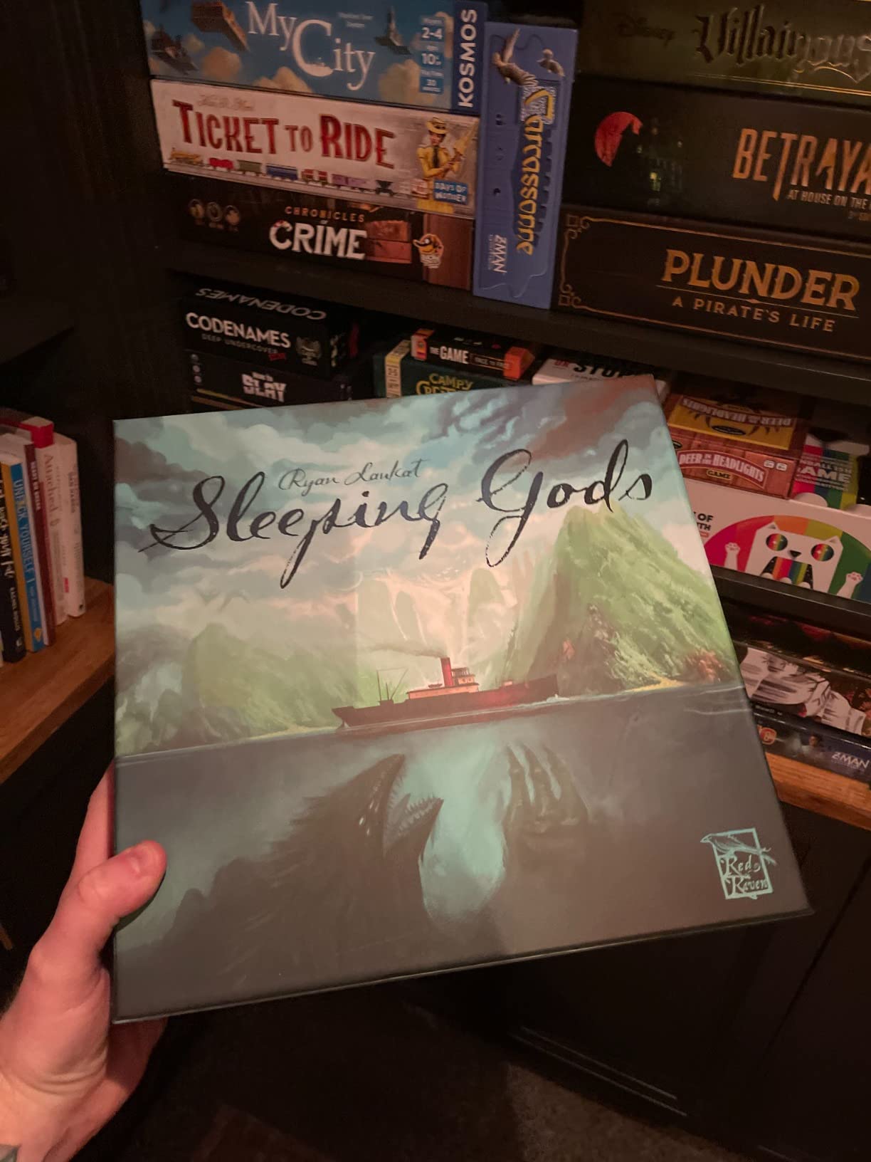 Red Raven Games Sleeping Gods Adventure Board Game | Cooperative Campaign Board Game customer photo 1