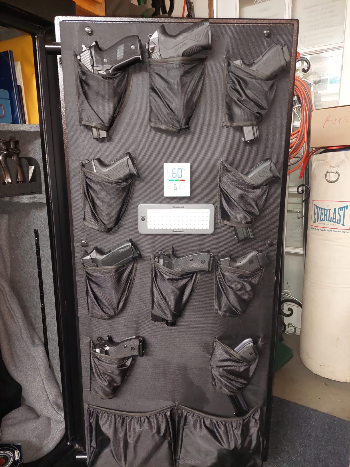Kodiak Gun Safe for Rifles & Pistols, KBX5629 by Rhino Metals with New SafeX Security System, Safely Stores 42 Long Guns & 9 Handguns, Door Organizer for Handguns & Ammo, 390lbs customer photo 2