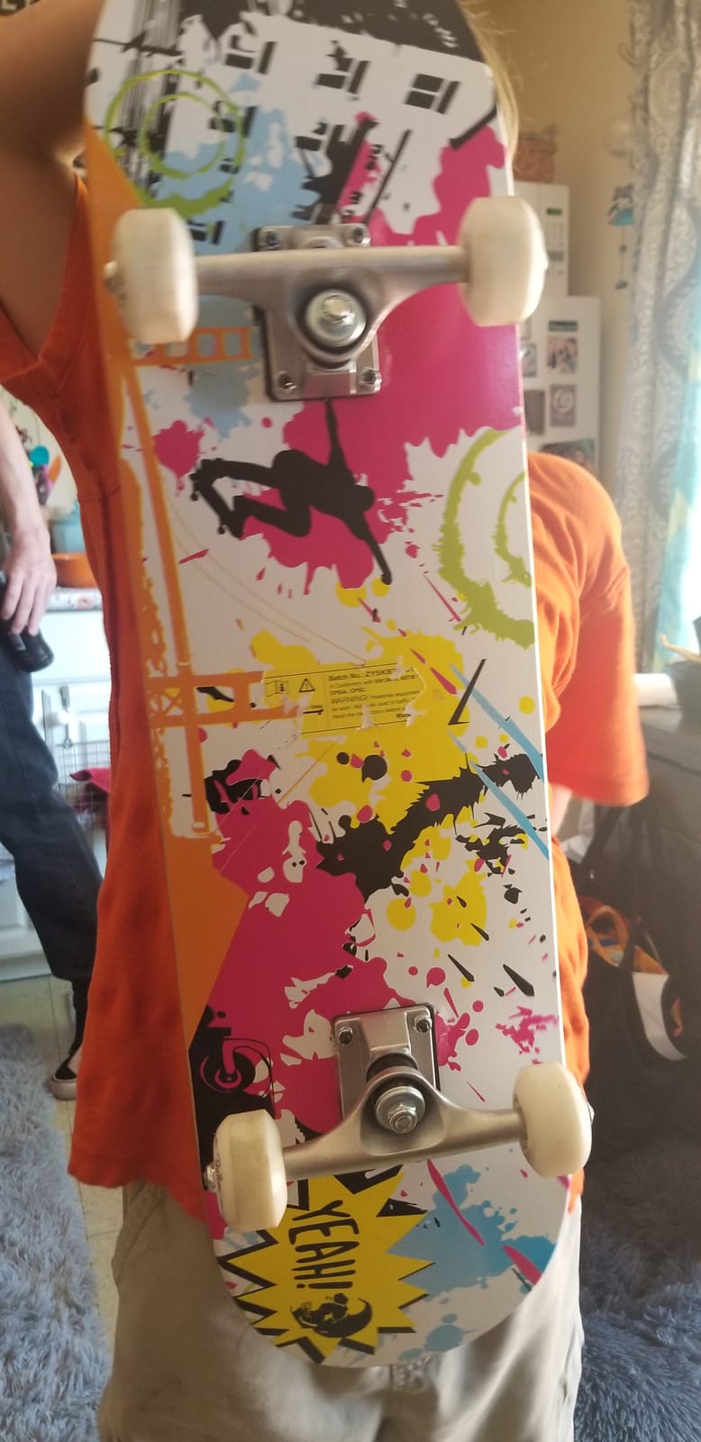 BELEEV Skateboards for Beginners, 31 x 8 inch Complete Skateboard for Kids Teens Adults, 7 Layer Canadian Maple Double Kick Deck Concave Cruiser Trick Skateboard with Multifunction Skate T-Tool customer photo 2