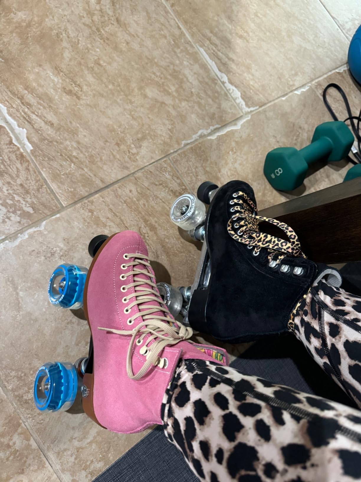 Moxi Panther Roller Skates for Women - Durable High-Top Design with Suede Skate Boots, Dri-Lex Lining, and Versatile, Smooth Cushioning Wheels customer photo 1