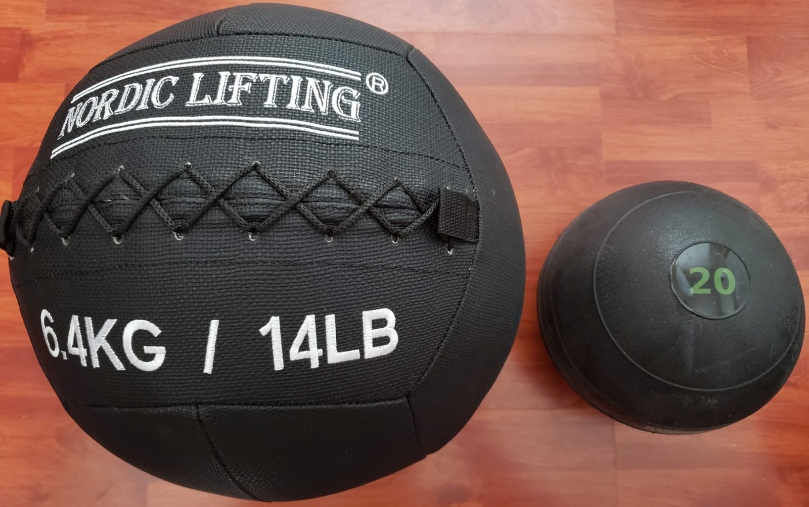 Nordic Lifting Wall Ball for Gym, Cross-Training, & Fitness Race | Strength Training Medicine Ball for Fitness Racing, Competition Prep, Endurance Workouts, Squat Throws & Wall Ball Shots customer photo 2