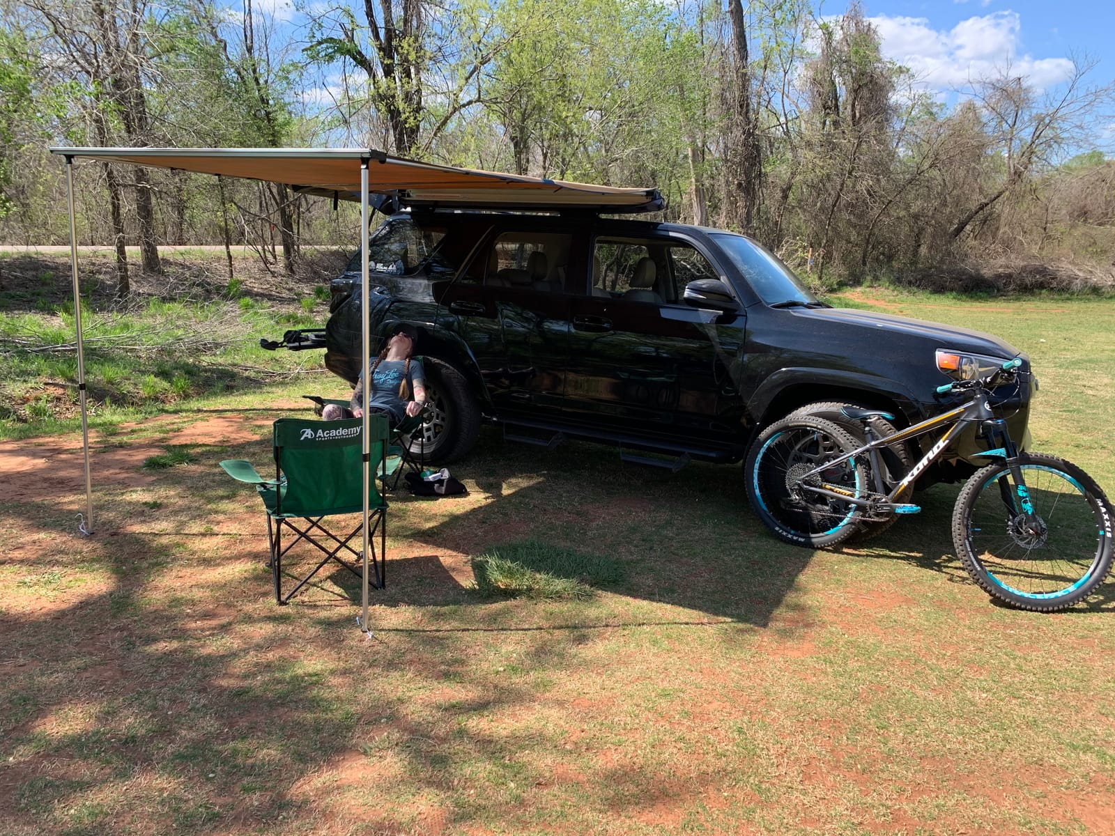 ARB 4x4 Accessories 814410 Retractable Awning with LED Light Strip Included 2500x2500mm 8.2 Feet, Ideal for Camping, Roadtrips, Outdoor Trips, Travel, Expeditions, RV, Camper, 4x4 and SUV customer photo 1