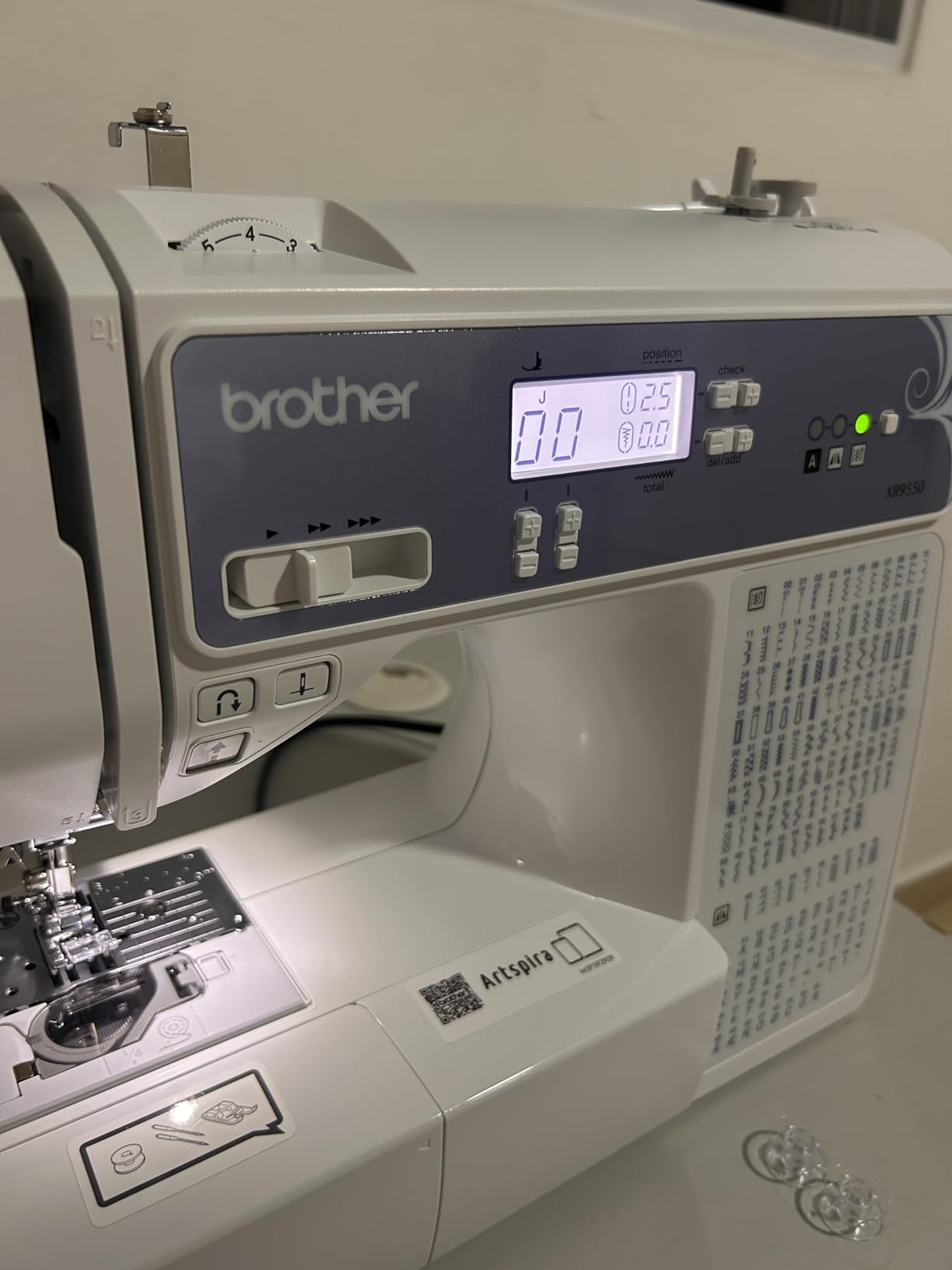 Brother XR9550 Computerized Sewing and Quilting Machine 165 Stitches | 165 Built-in Stitches, LCD Display, Wide Table, 8 Included Presser Feet customer photo 2