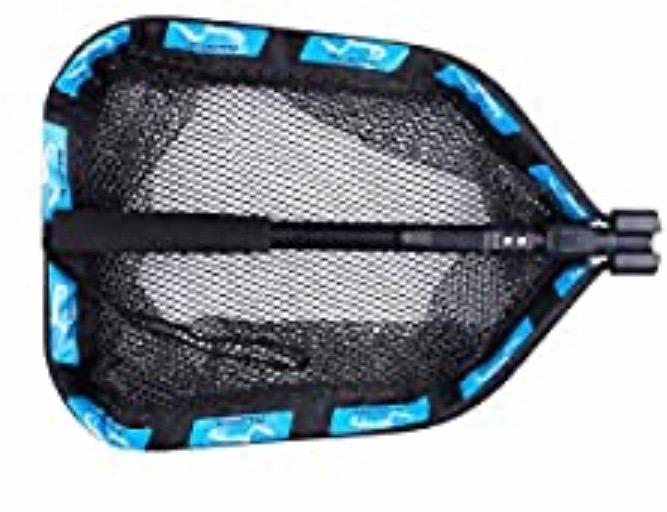 PLUSINNO Floating Fishing Net for Steelhead, Salmon, Fly, Kayak, Catfish, Bass, Trout Fishing, Rubber Coated Foldable Landing Net with Fixed or Telescoping Pole Handle, Fishing Gear and Gifts for Men customer photo 2