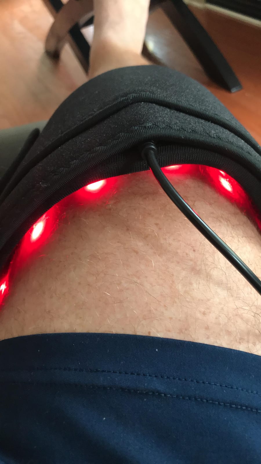 Red Light & Near Infrared Therapy Wrap FDA Cleared - Led Light Therapy Back Pain Relief Device, Deep Penetrating Pad for Joints Knee Pain customer photo 1