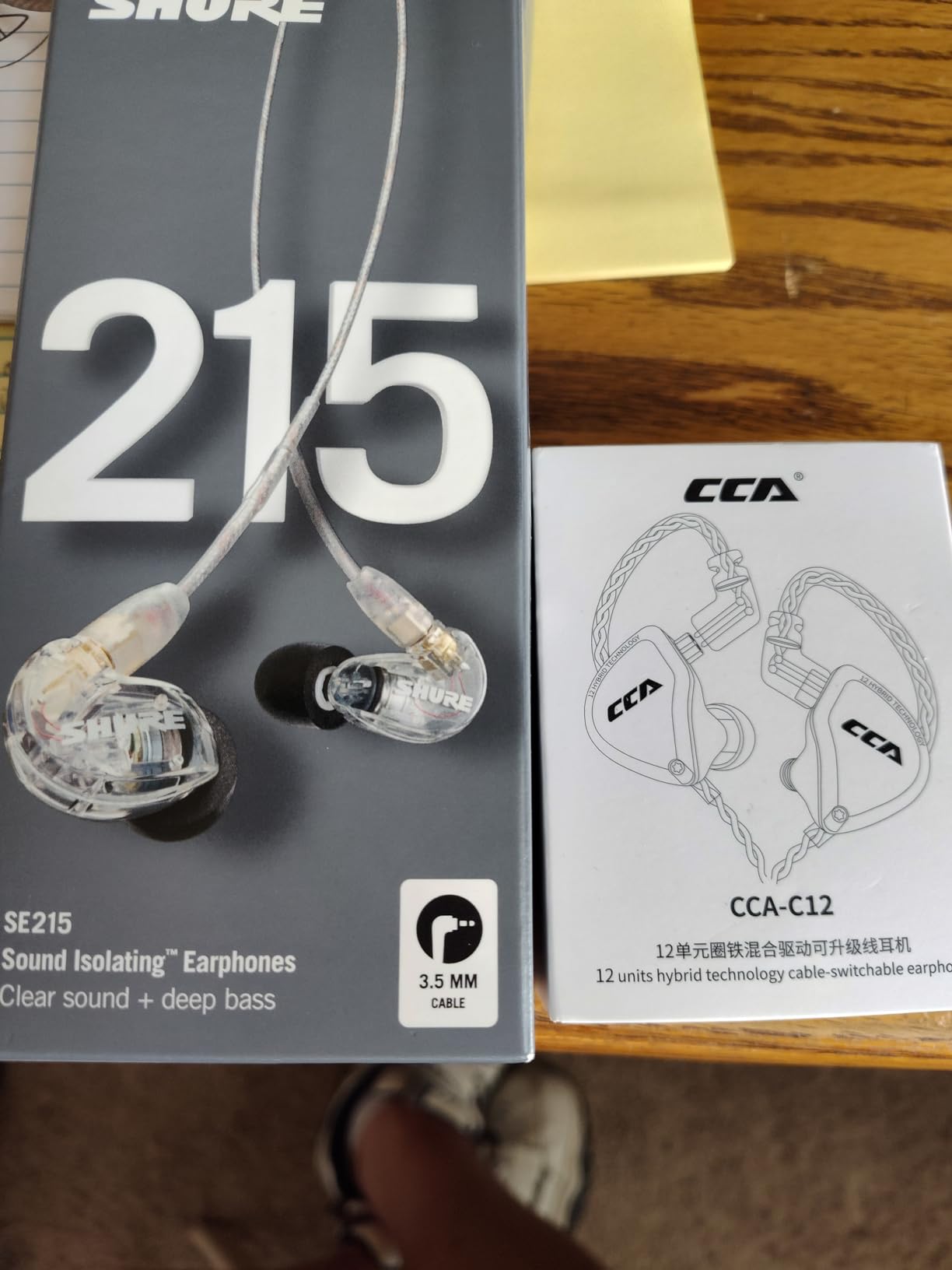 CCA C12 in Ear Monitor Headphones 5BA 1DD Hybrid HiFi IEM Earphones Noise Isolating Stereo Wired Earbuds for Musicians Audiophile Singers DJ customer photo 2