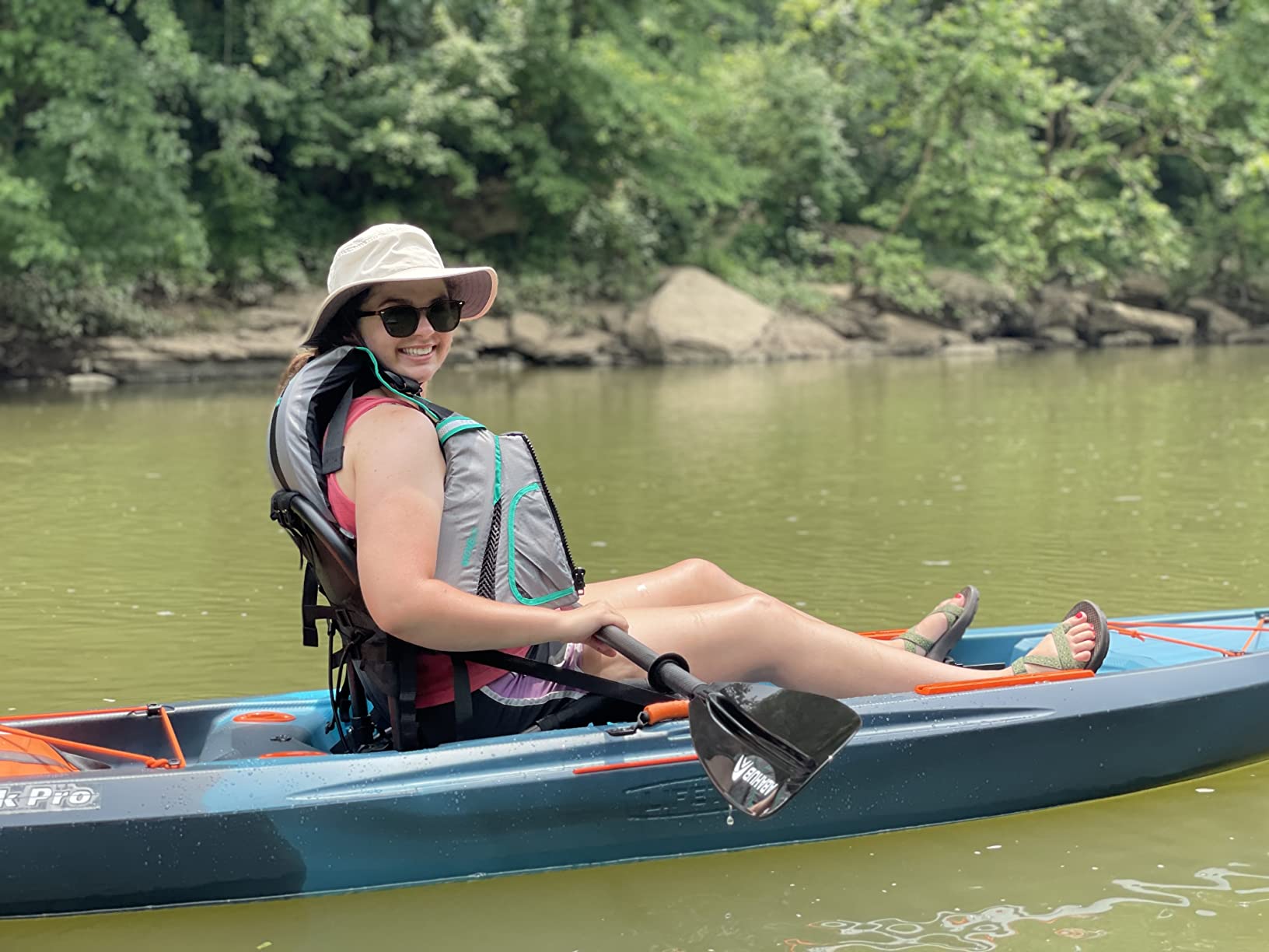 Lifetime Tamarack Pro 103 Sit-On-Top Kayak, Lightning Fusion, 10 ft. 3 in. customer photo 2