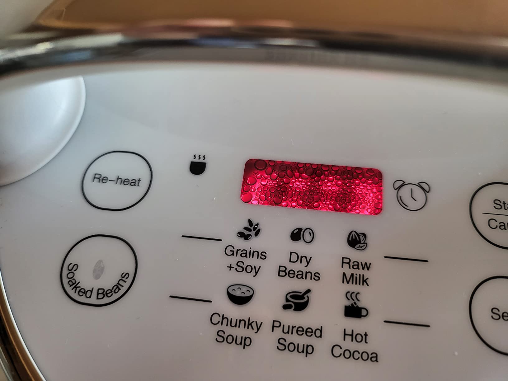 SoyaJoy G5 8in1 Milk Maker | Soy Milk, soaked or dry beans, Almond milk, quinoa milk, Nut Milk, Oat Milk, Cashew Milk | + Soups, Porridges, hot cocoa | Self-Cleaning | Raw Milk Program customer photo 2