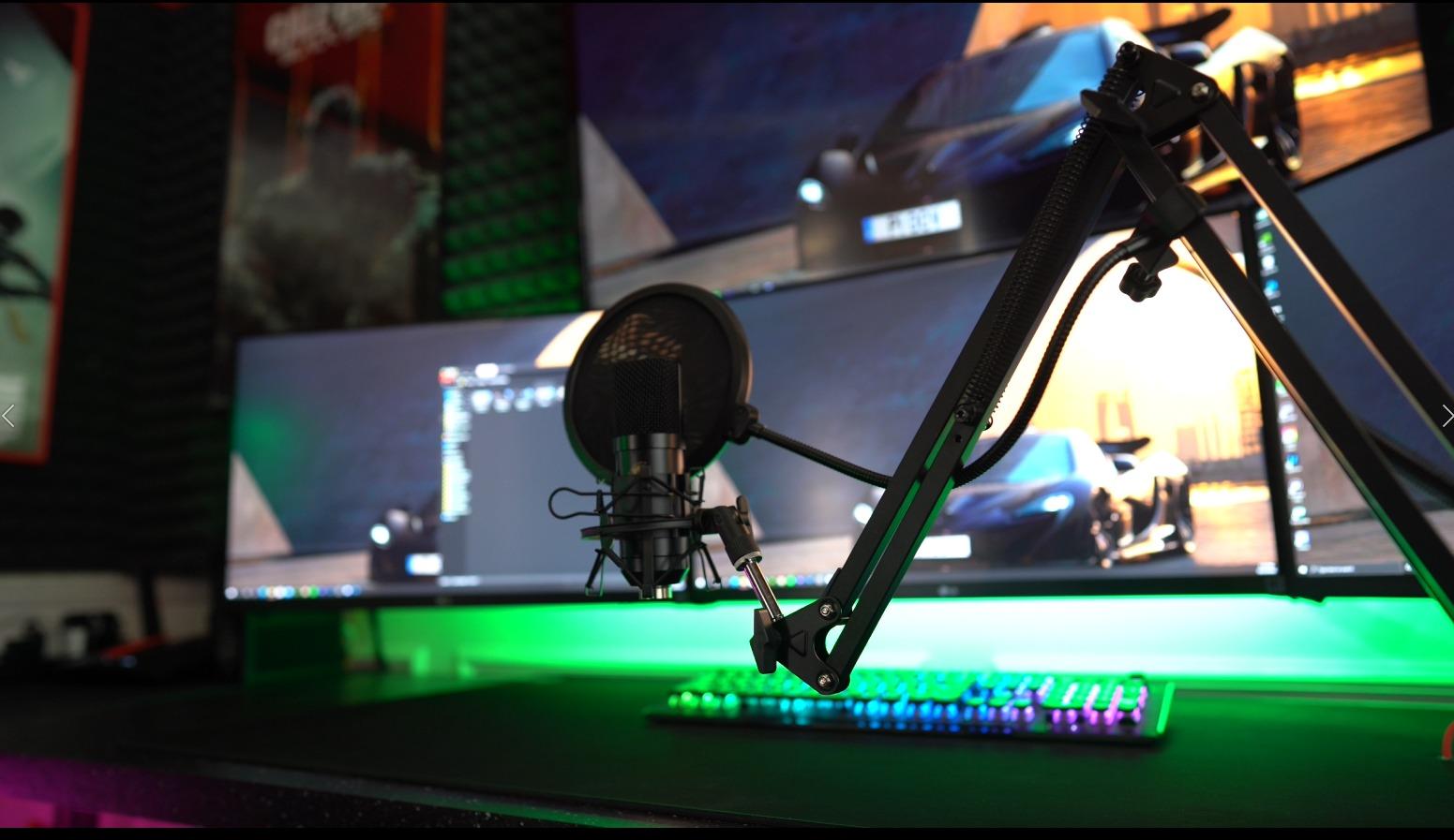 TONOR XLR Condenser Microphone, Professional Cardioid Studio Mic Kit with T20 Boom Arm, Shock Mount, Pop Filter for Recording, Podcasting, Voice Over, Streaming, Home Studio, YouTube (TC20) customer photo 2