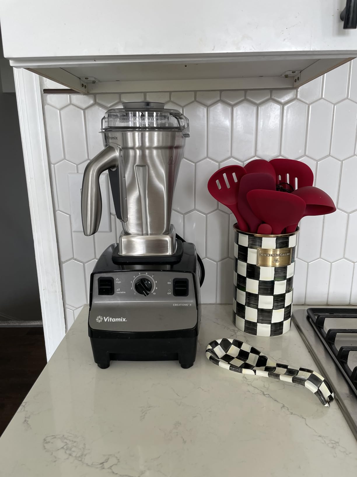Vitamix 48 oz. Stainless Steel Blender Container with SELF-DETECT, BPA-Free | Works with All Full-Size Vitamix Blenders, Odor and Stain Resistant, Dishwasher Safe, Laser-Cut Stainless-Steel Blades customer photo 1