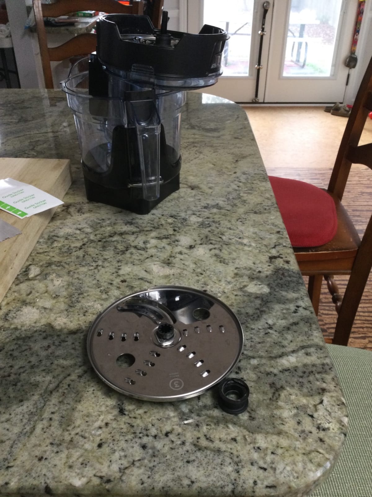 Vitamix 12-Cup Food Processor Attachment with SELF-DETECT, BPA-Free | Compatible with Ascent, Ascent X and Venturist Blenders Only, Chop, Slice, Shred & Mix, Multi-Use Blade, Two Reversible Discs customer photo 1