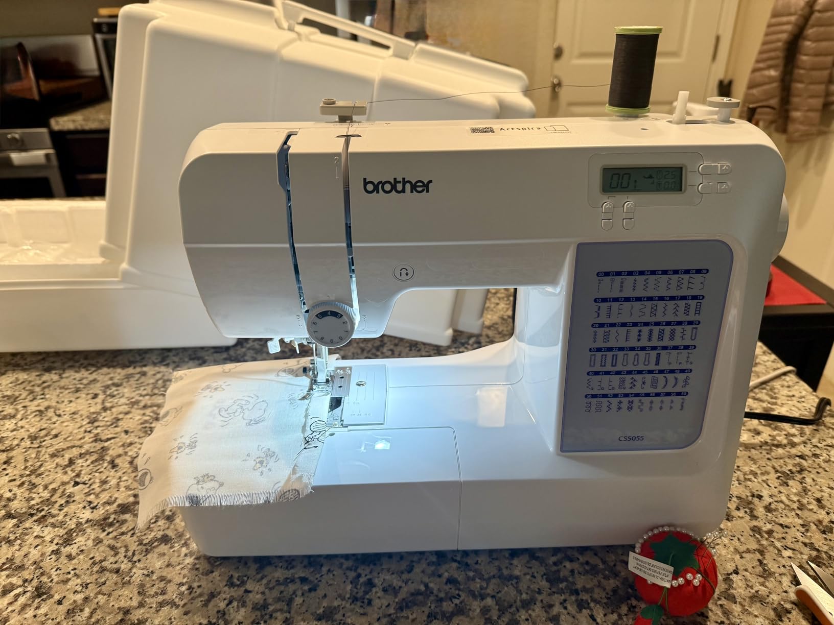 Brother CS5055 Computerized Sewing Machine with LCD Display customer photo 1