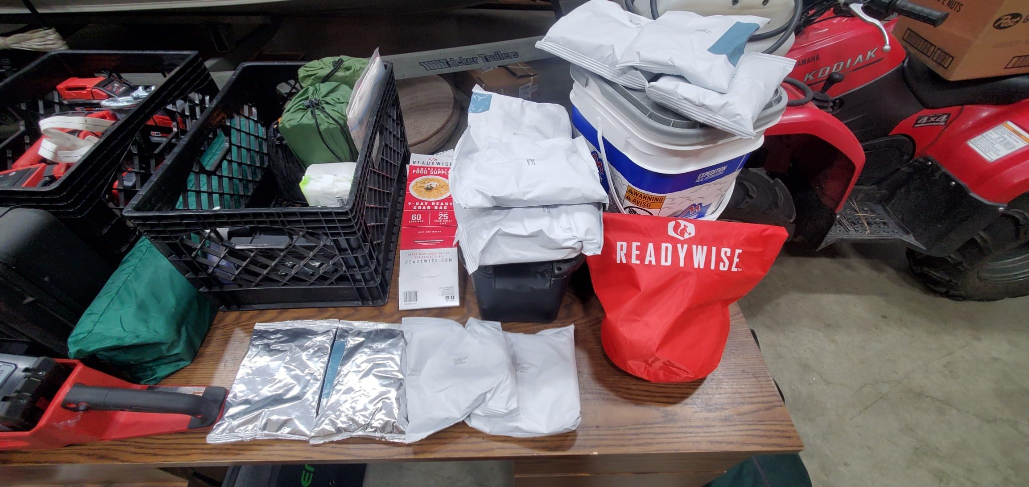 ReadyWise 7 Day Emergency Food Supply - 60 Servings Grab Bag, Camping Essentials, Freeze Dried Survival Food Kit & Dehydrated Meals, Prepper Bug Out Bag & Hurricane Supplies, up to 25 Year Shelf Life customer photo 1