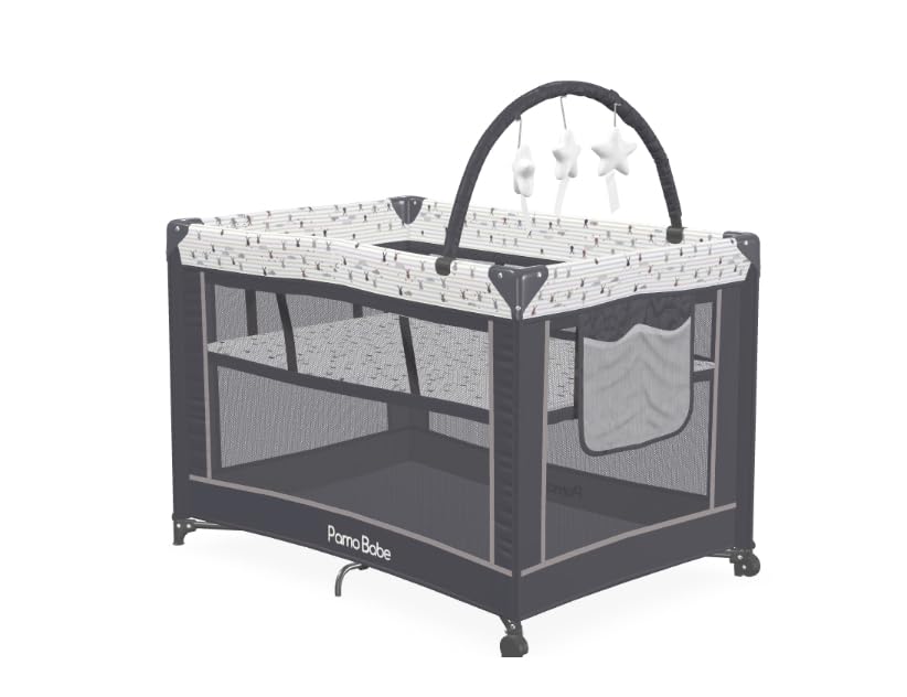 Pamo Babe Pack and Play with Bassinet, Portable Playard for Baby customer photo 1