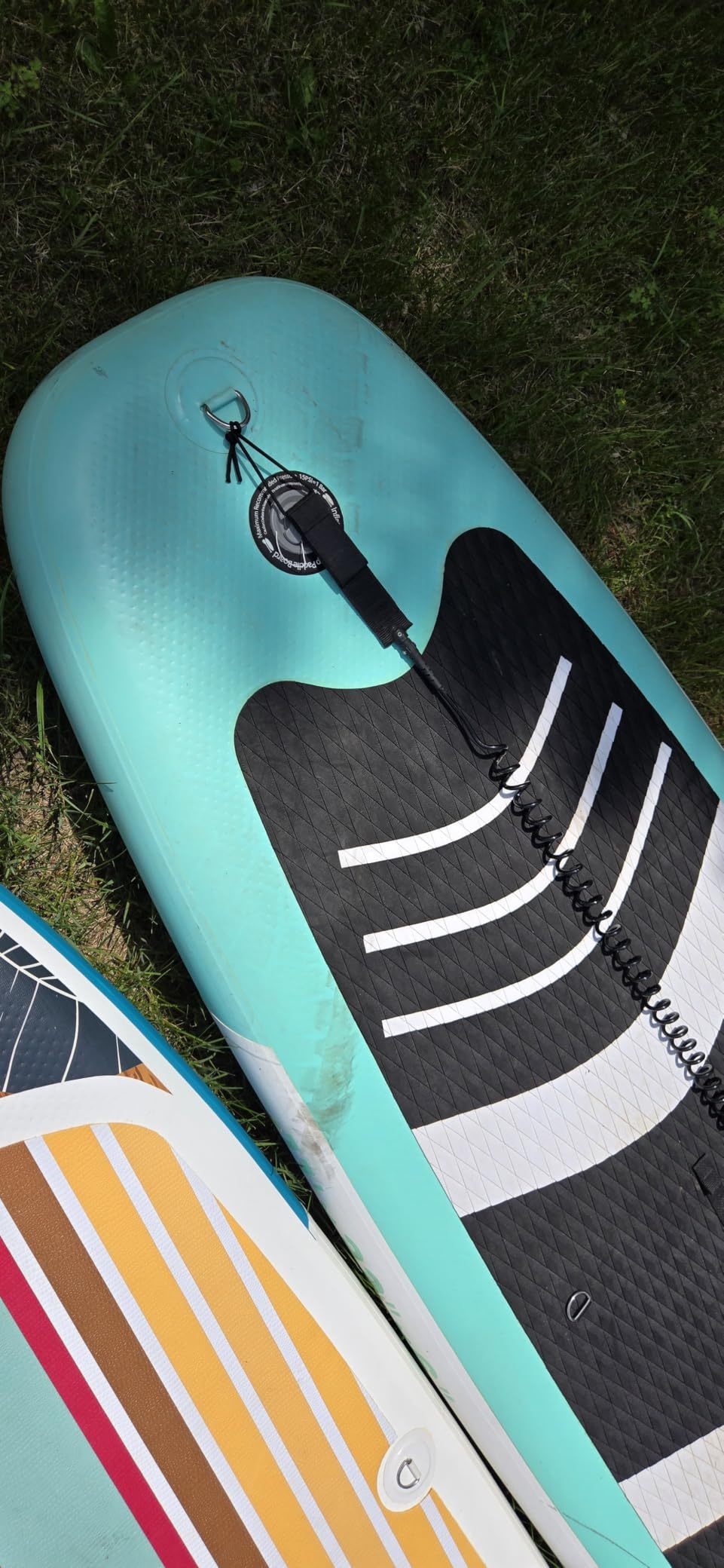 FBSPORT 11' Premium Stand Up Paddle Board, Yoga Board with SUP Accessories & Carry Bag | Wide Stance, Surf Control, Non-Slip Deck, Leash, Paddle and Pump for Youth & Adult customer photo 2
